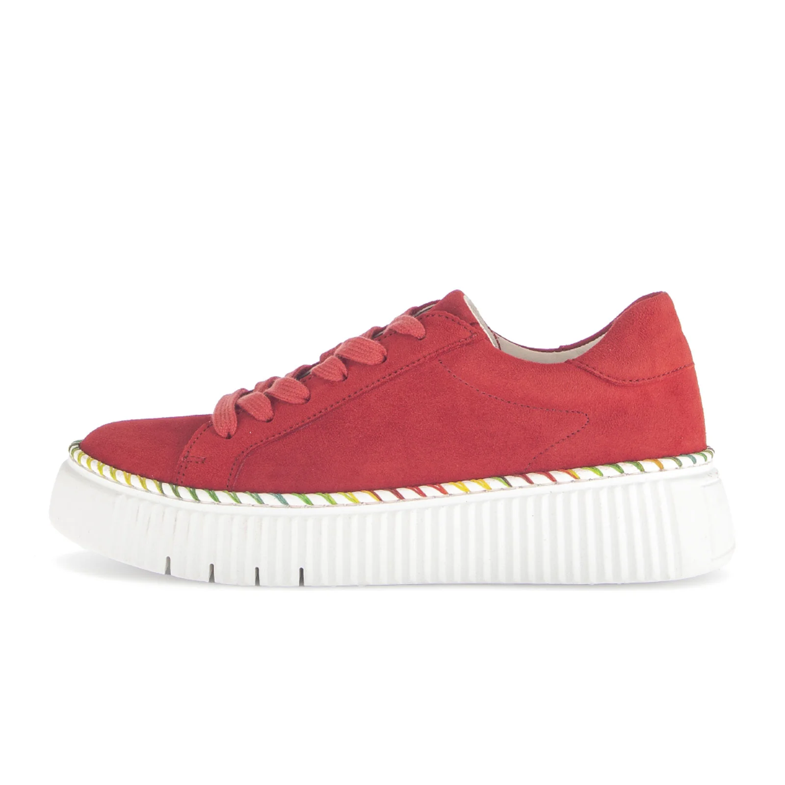 Gabor 240 Platform Sneaker (Women) - Samtchevreau/Fire - Image 2