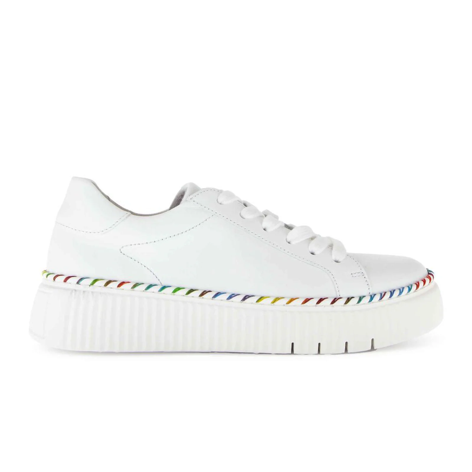 Gabor 240 Platform Sneaker (Women) - Nappa/Weiss