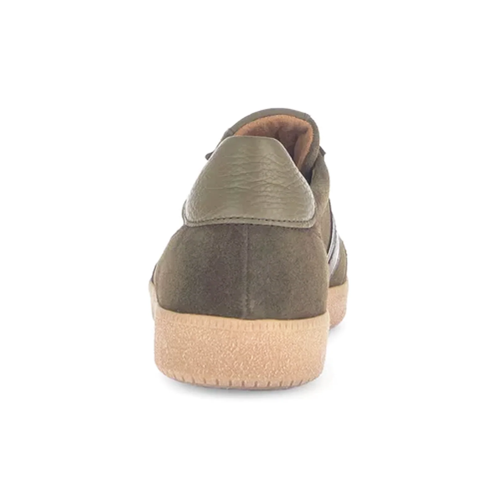 Gabor 300 Court Sneaker (Women) - Olive Loden Suede - Image 4