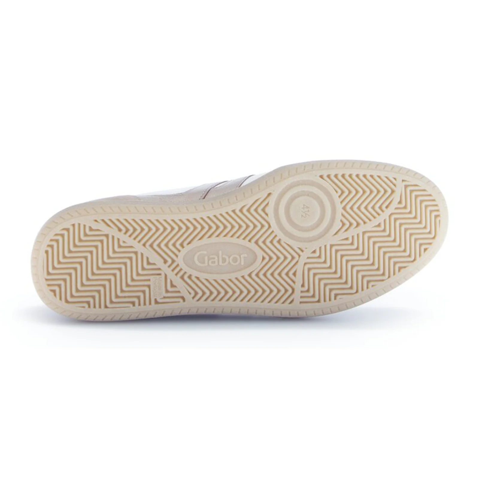 Gabor 300 Court Sneaker (Women) - Samtchevr/Nappa/Latte - Image 6