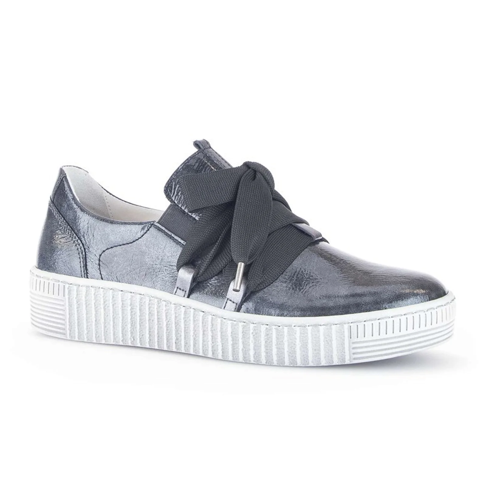 Gabor 333 Bow Sneaker (Women) - Nuvola Lack/Pearl/Anthracite - Image 3