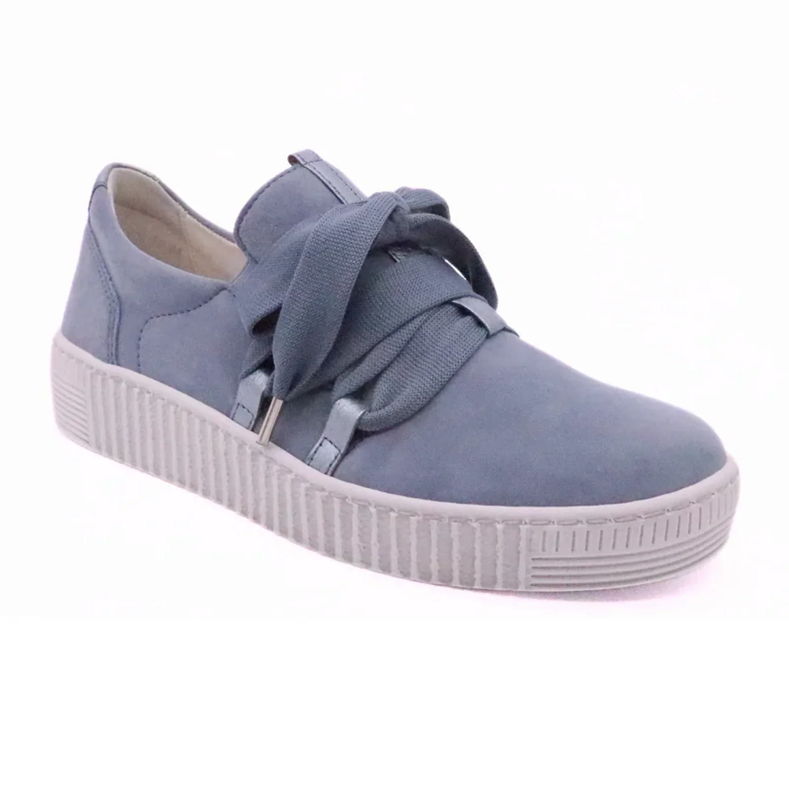 Gabor 333 Bow Sneaker (Women) - Samtchevr/Met Cervo/Nautic - Image 2