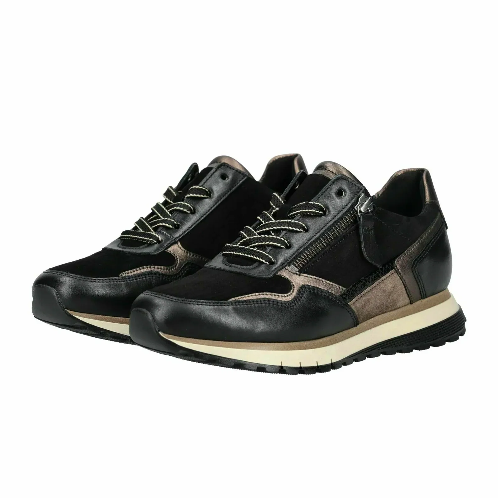 Gabor 378 Kinsey Sneaker (Women) - Schwarz/Mohair/Smog - Image 2
