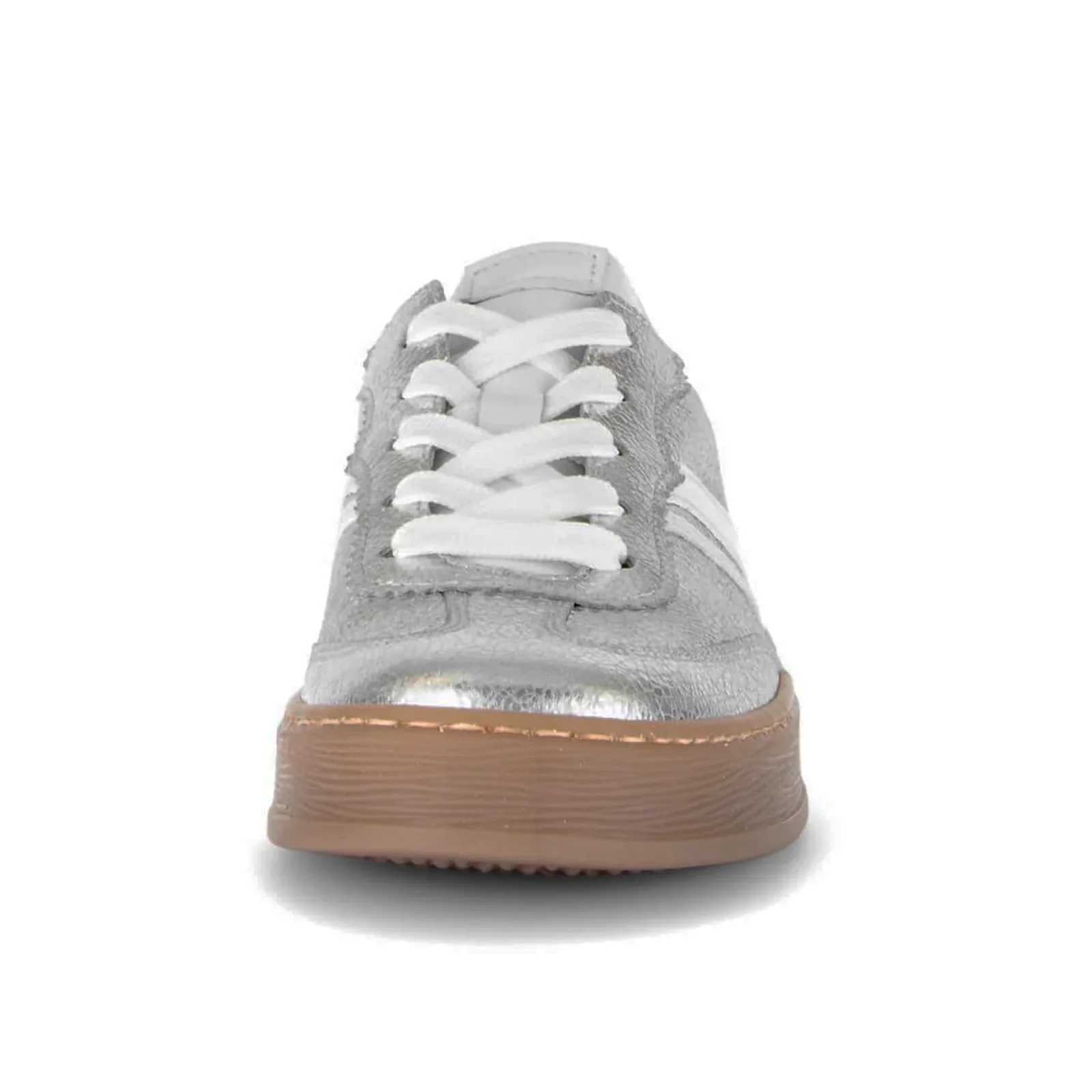 Gabor 475 Sneaker (Women) - Mini Crack/Nappa/Argento/Weiss - Image 4