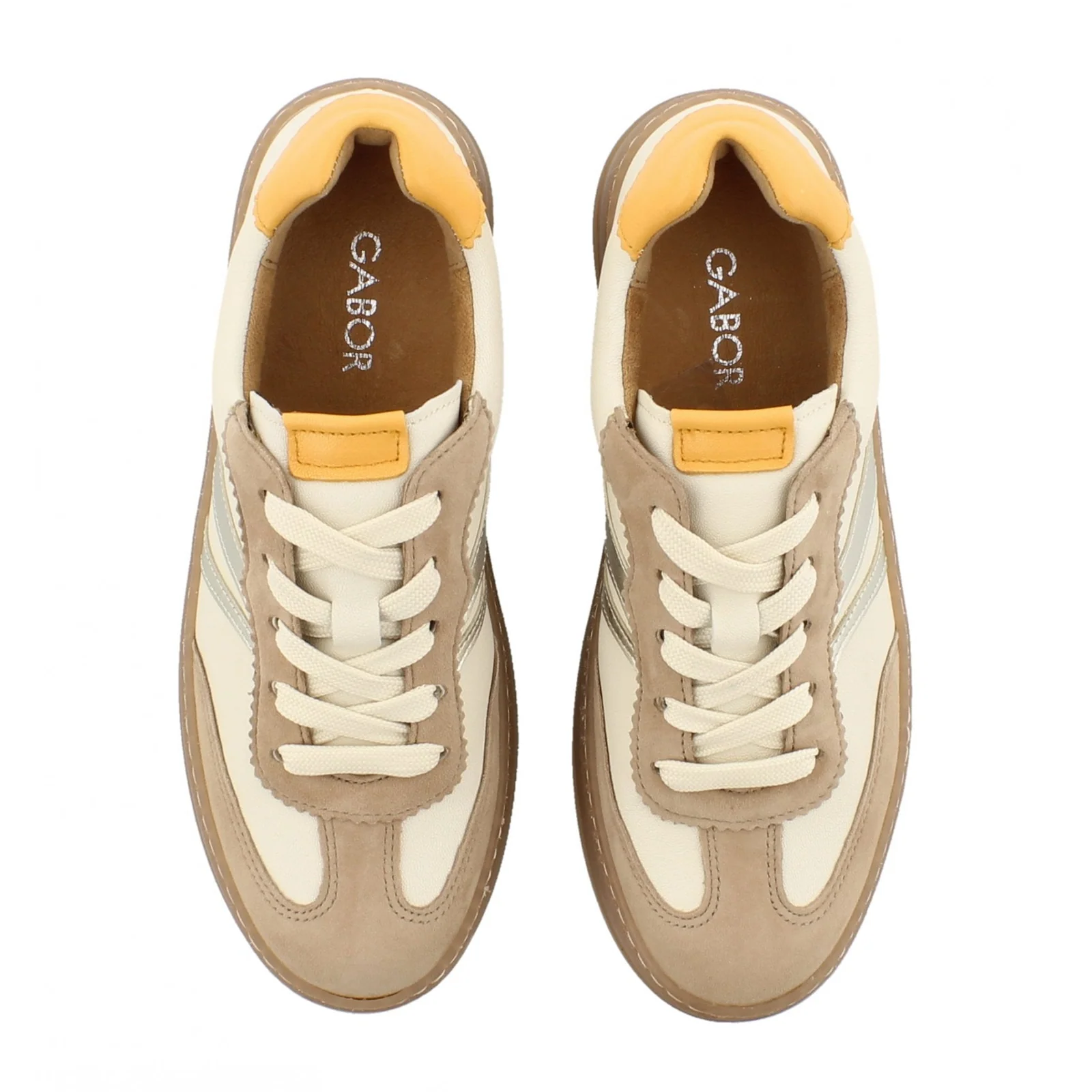 Gabor 475 Sneaker (Women) - Panna/Sand/Apricot - Image 3