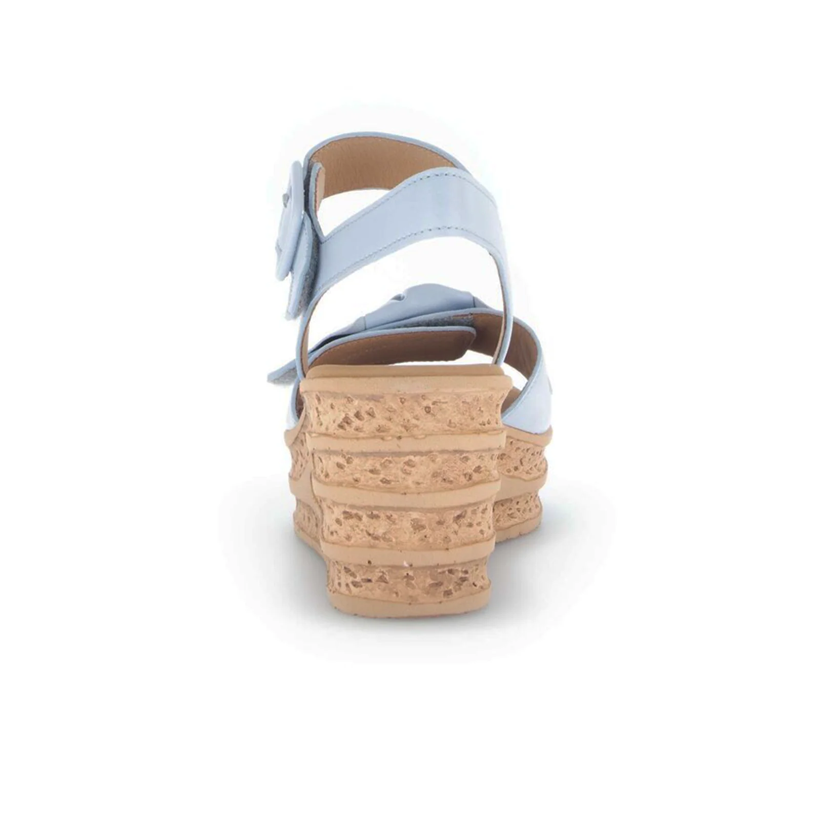 Gabor 653 Platform Wedge Sandal (Women) - Caspian Nappa/Sky - Image 4