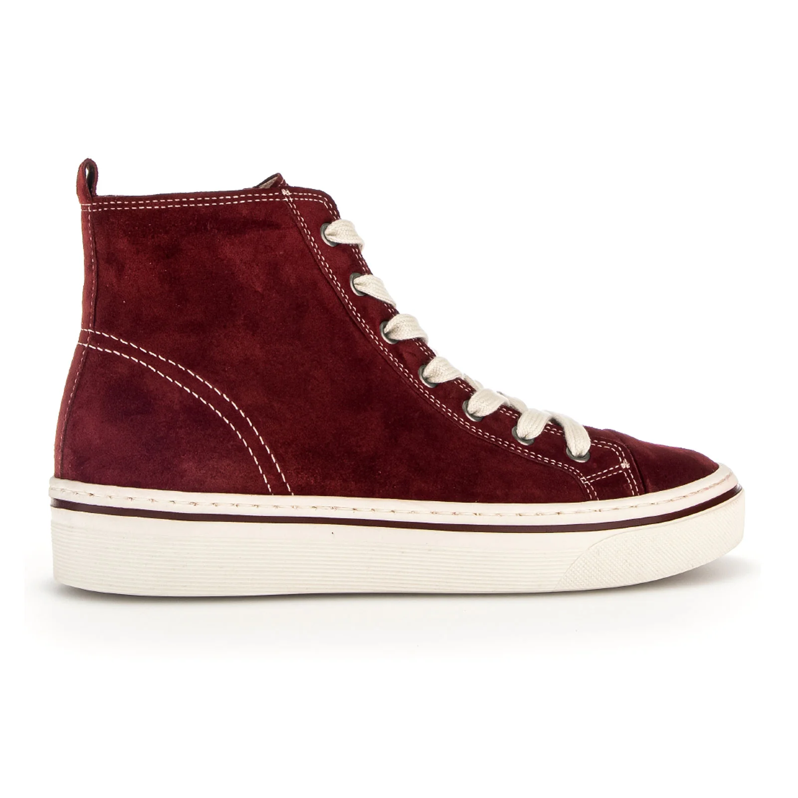 Gabor 660 Millie High Top Sneaker (Women) - Dark Opera Dreamvelour