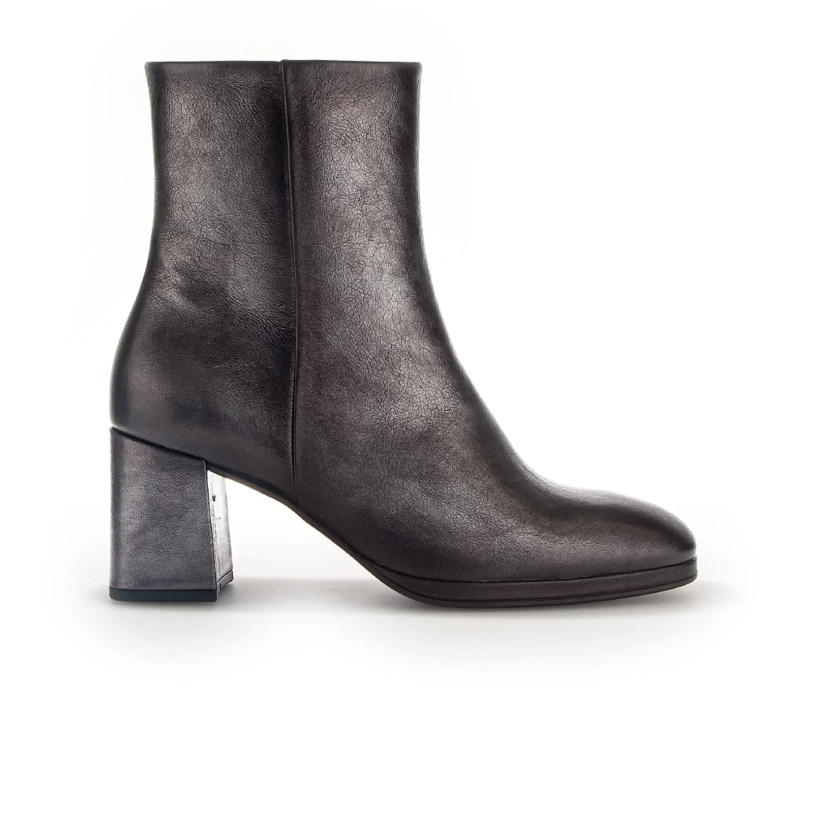 Gabor 690 Elsie Heeled Ankle Boot (Women) - Antrazit Iron Met