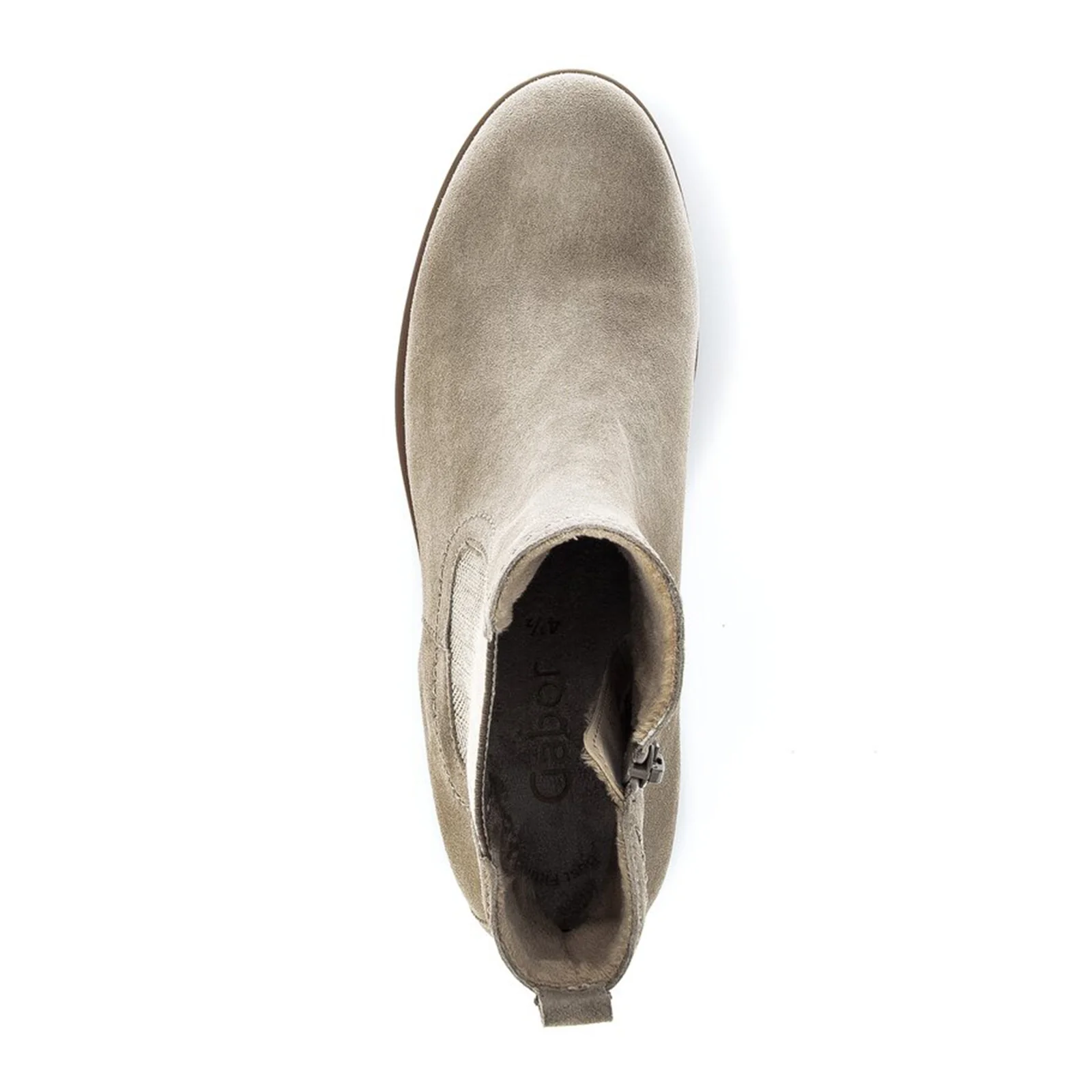 Gabor 710 Chelsea Lug Boot (Women) - Kiesel - Image 4