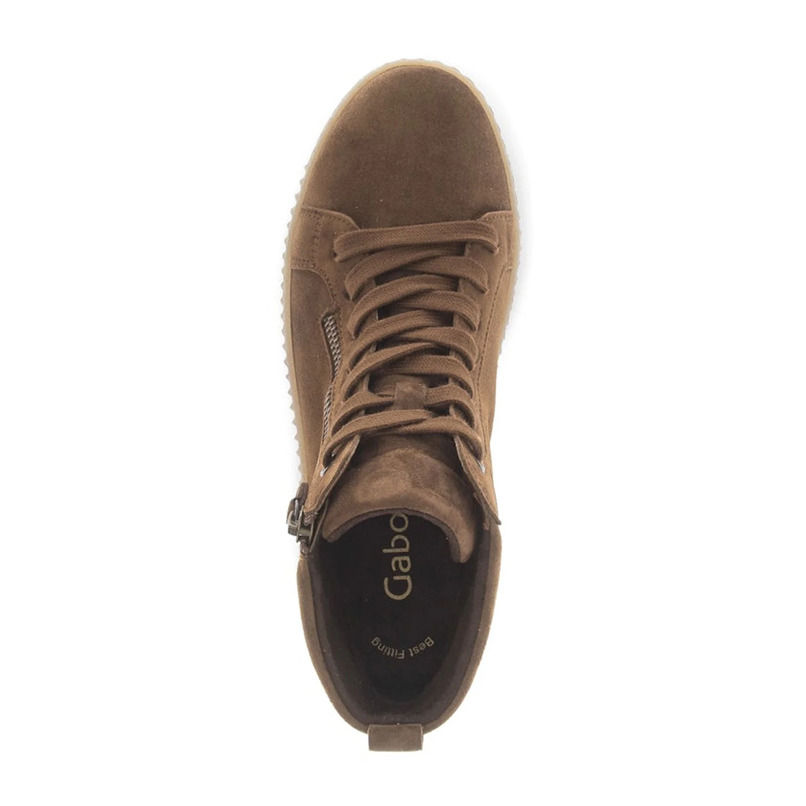 Gabor 730 High Top Sneaker (Women) - Brown - Image 3