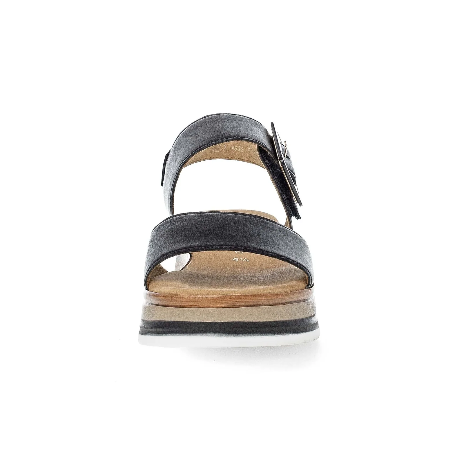 Gabor 744 Slingback Wedge Sandal (Women) - Foulardcalf/Schwarz - Image 5