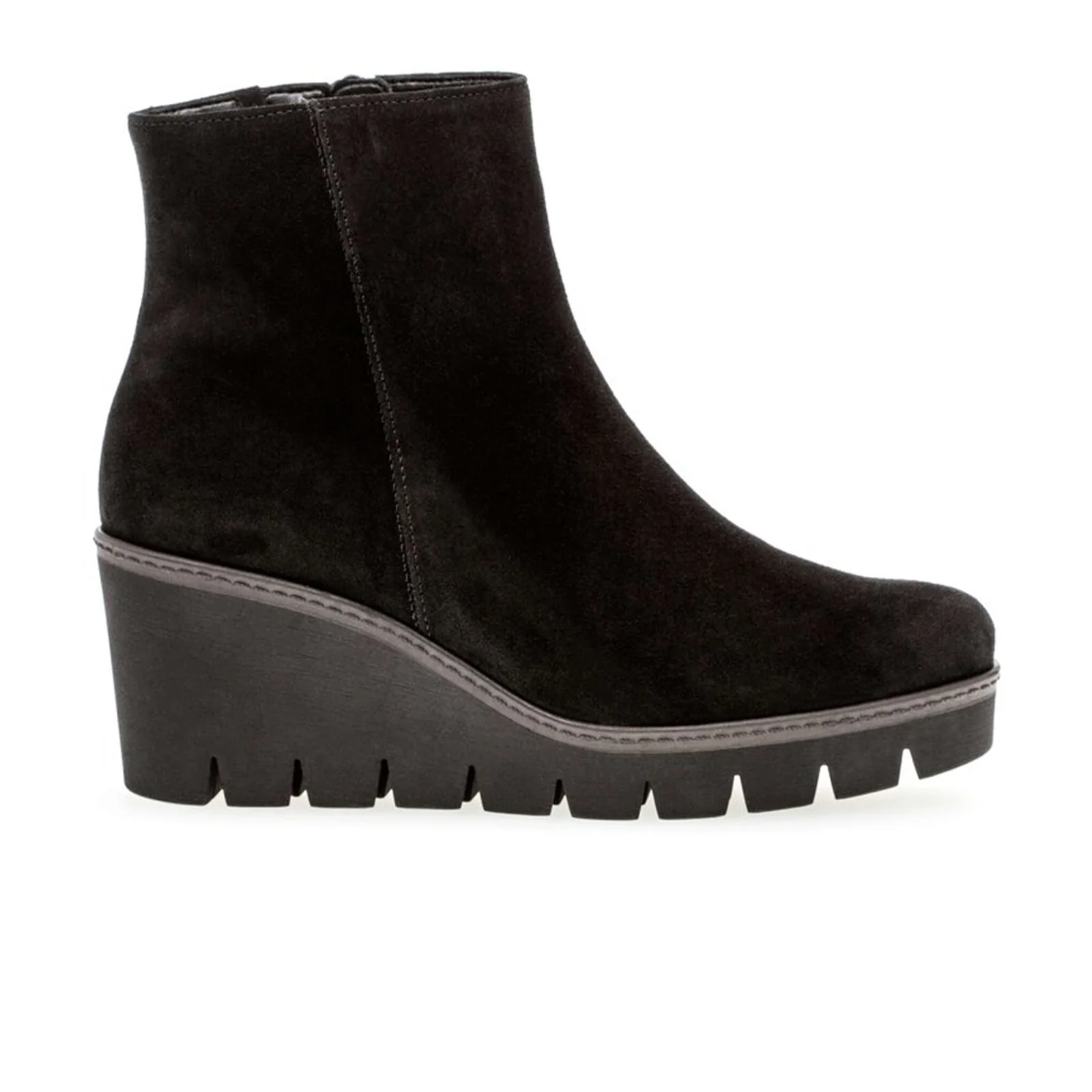 Gabor 780 Wedge Boot (Women) - Schwarz Dreamvelour