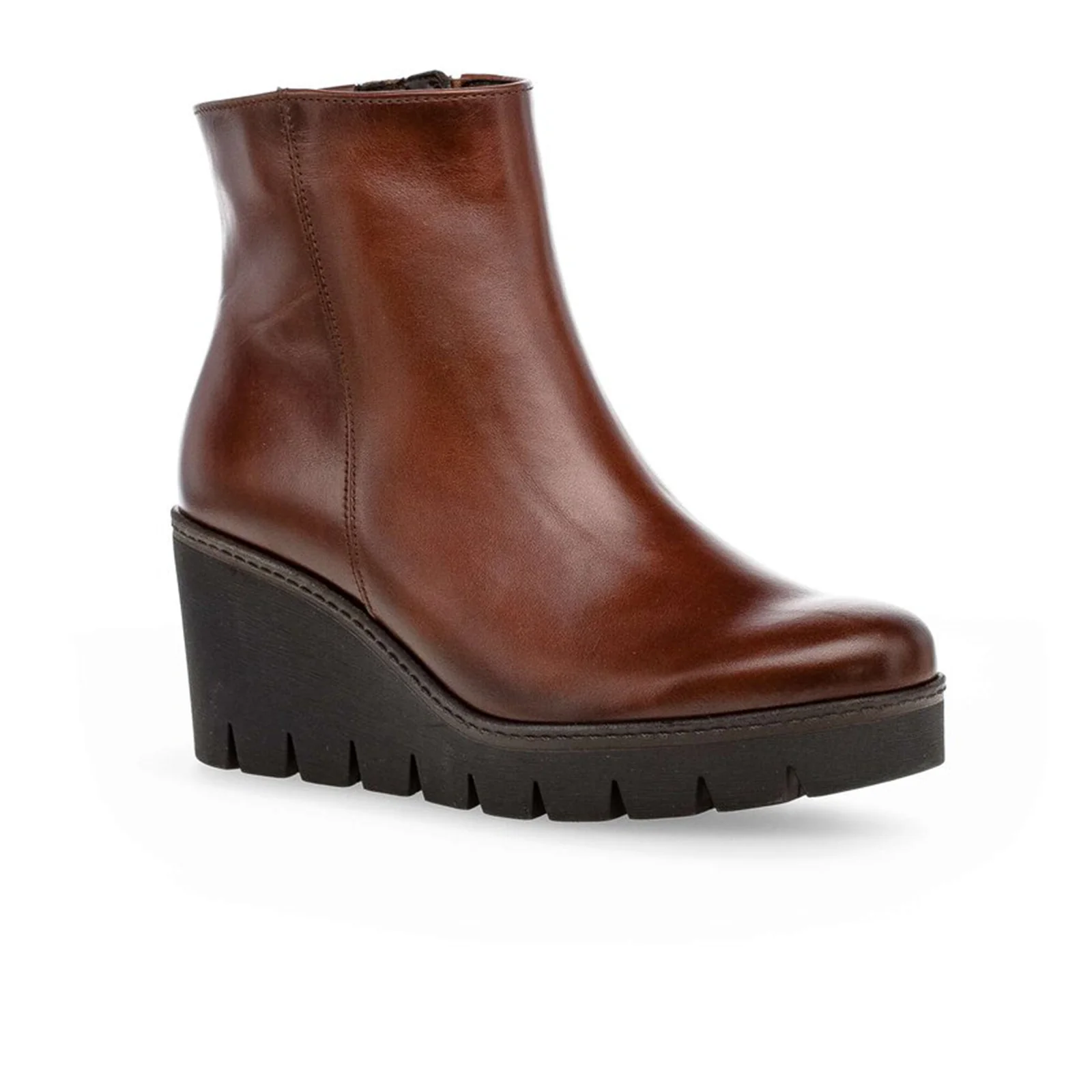 Gabor 780 Wedge Boot (Women) - Jam Nappa - Image 3