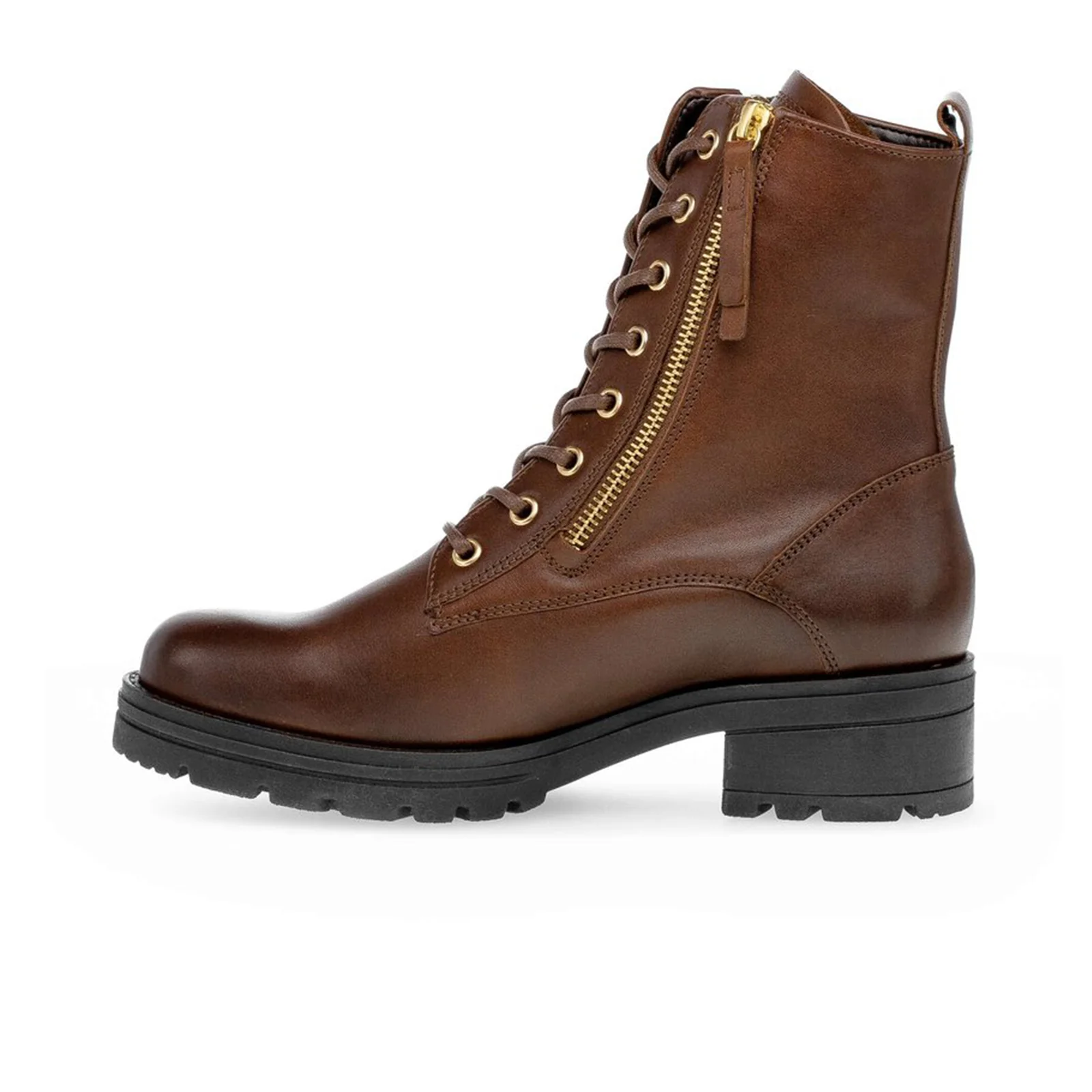 Gabor 785 Zip Combat Boot (Women) - Sattel - Image 2