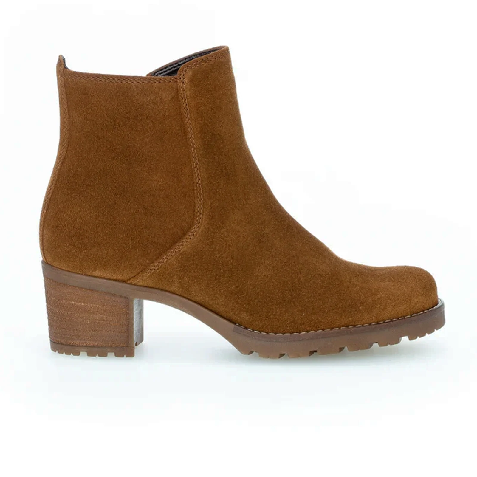 Gabor 800 Delight Ankle Boot (Women) - Cognac Dreamvelour