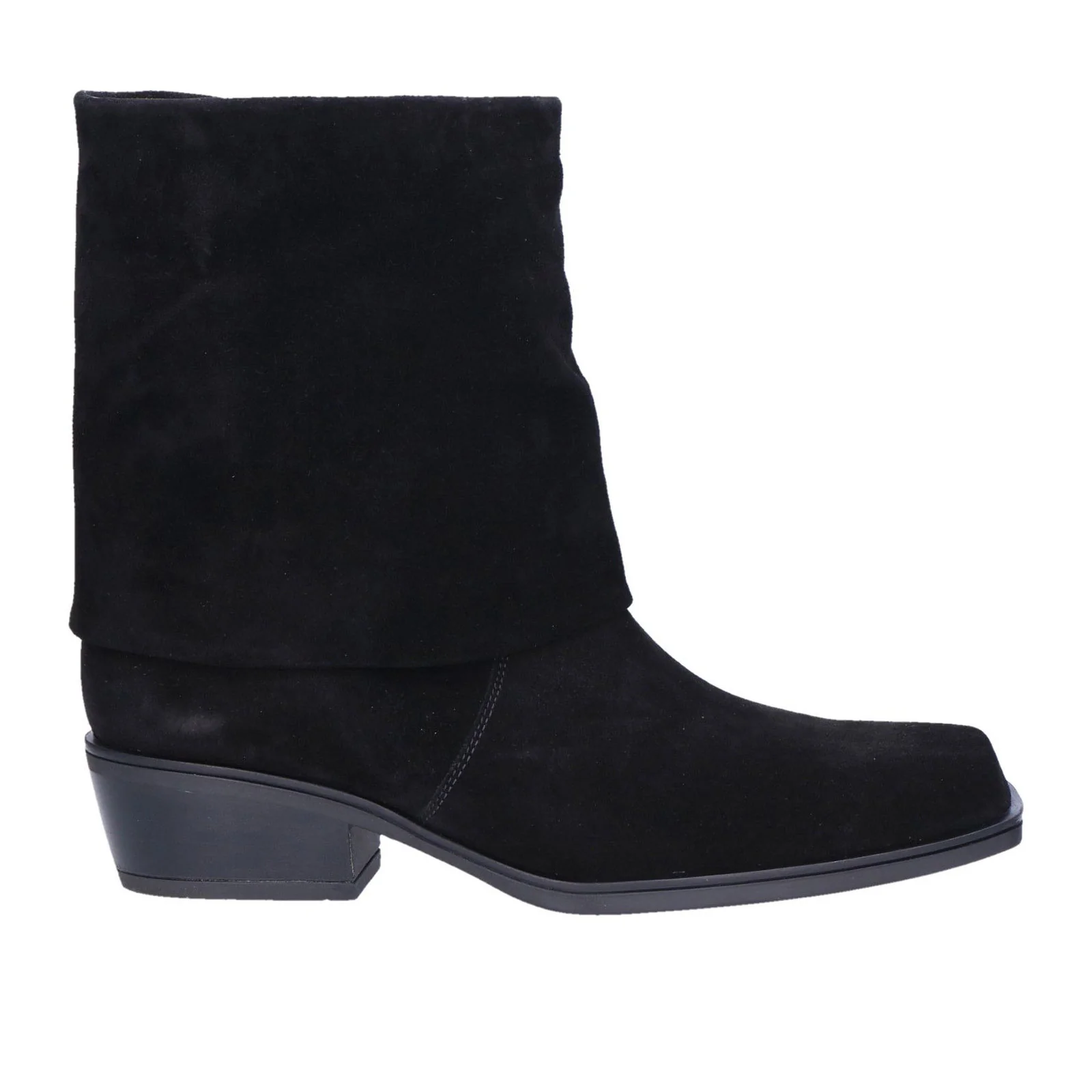 Gabor 915 Foldover Boot (Women) - Dreamvelour/Schwarz