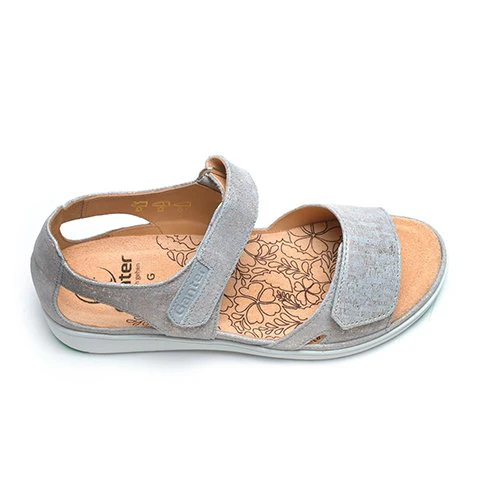 Ganter Gina Backstrap Sandal (Women) - Grey/Chic - Image 3