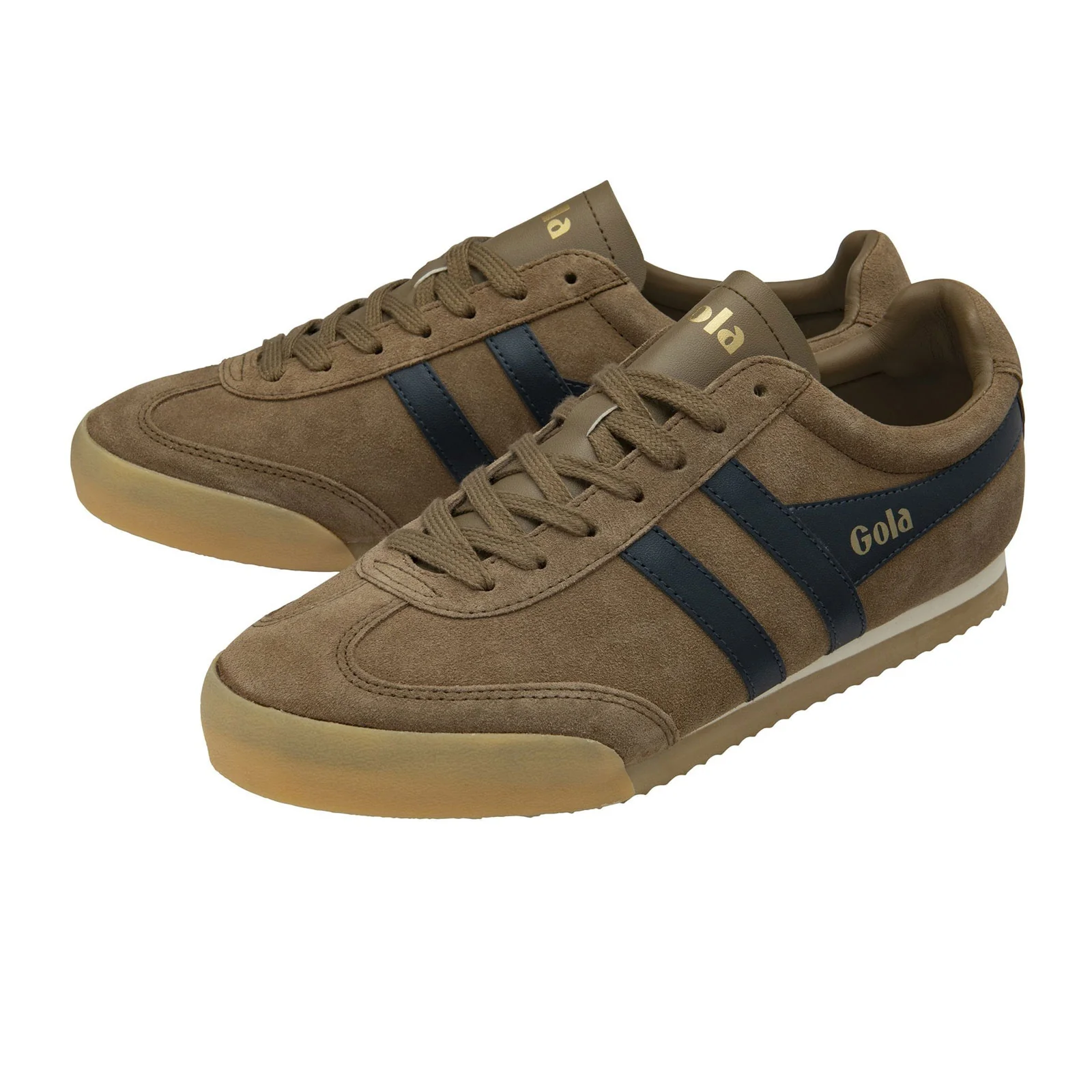 Gola Apollo Sneaker (Men) - Tobacco/Navy/Gum - Image 2
