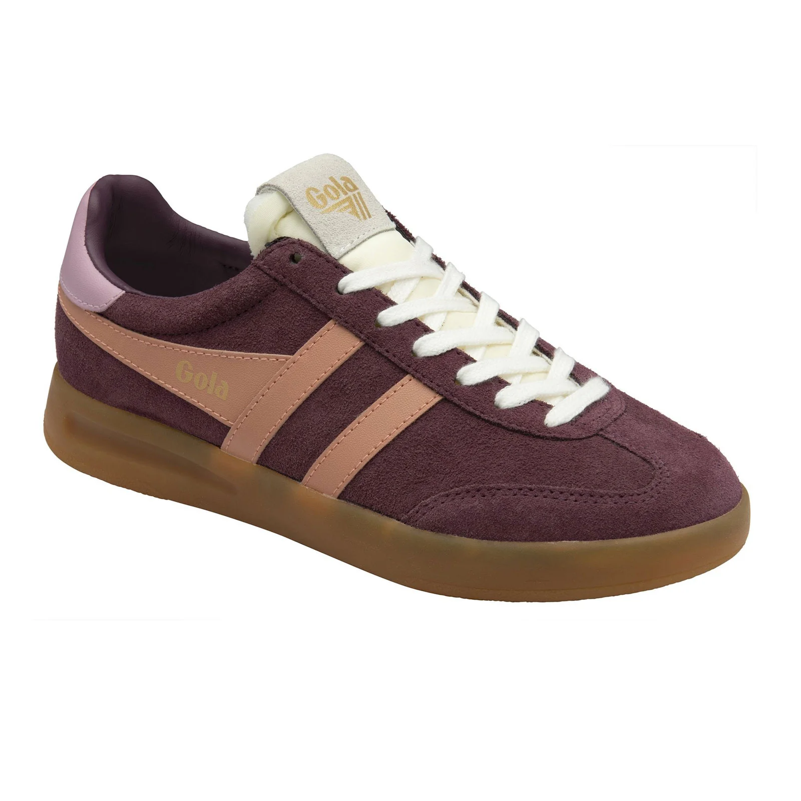 Gola Cyclone Sneaker (Women) - Windsor Wine/Terracotta/Candy/Gum - Image 3