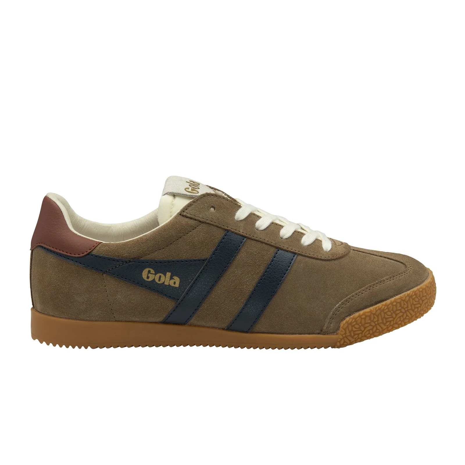 Gola Elan Sneaker (Men) - Tobacco/Navy/Rust