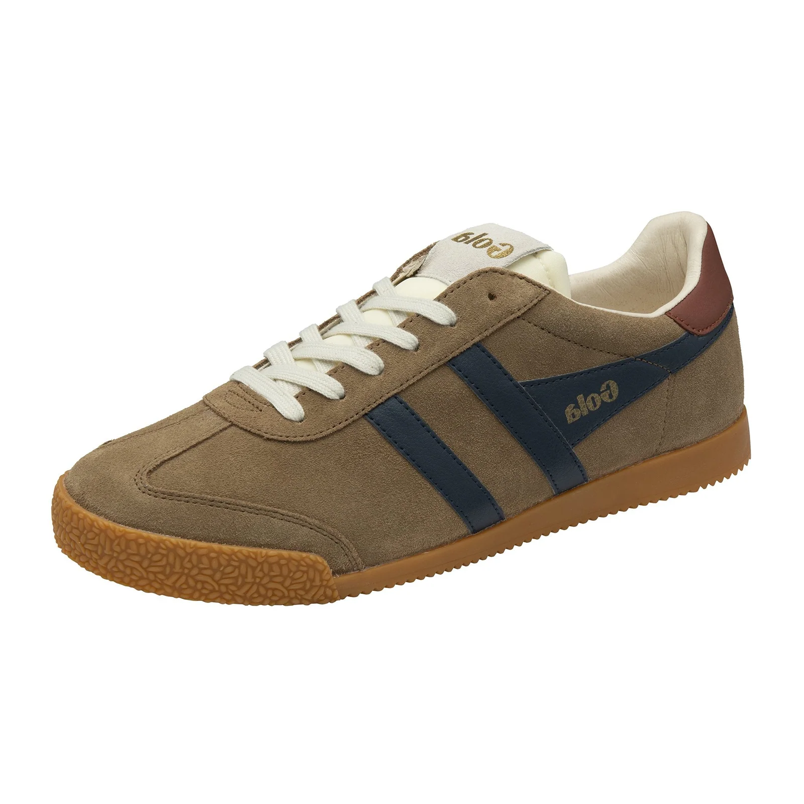Gola Elan Sneaker (Men) - Tobacco/Navy/Rust - Image 2