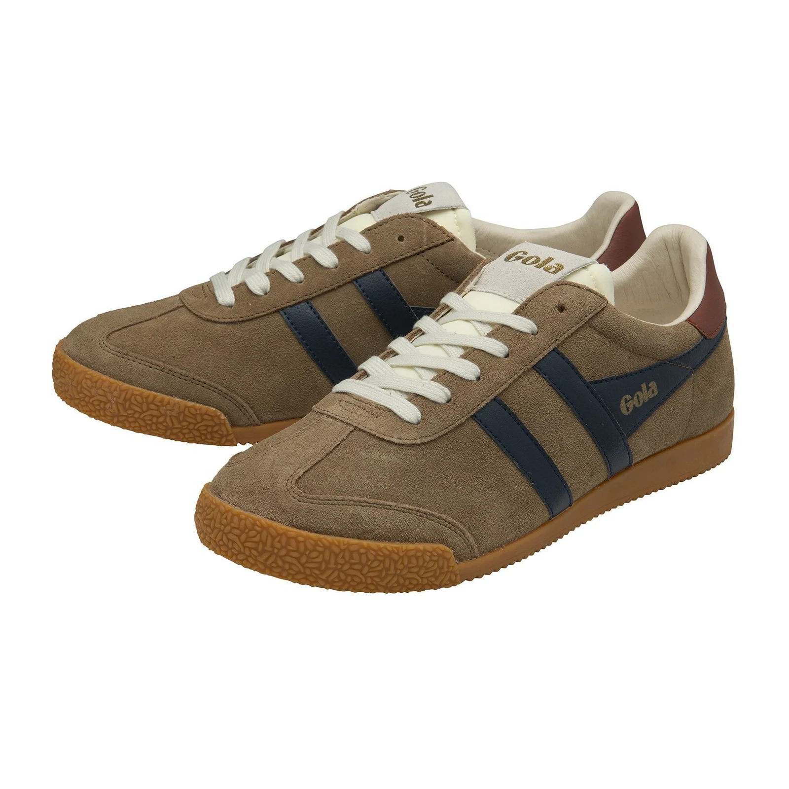 Gola Elan Sneaker (Men) - Tobacco/Navy/Rust - Image 3