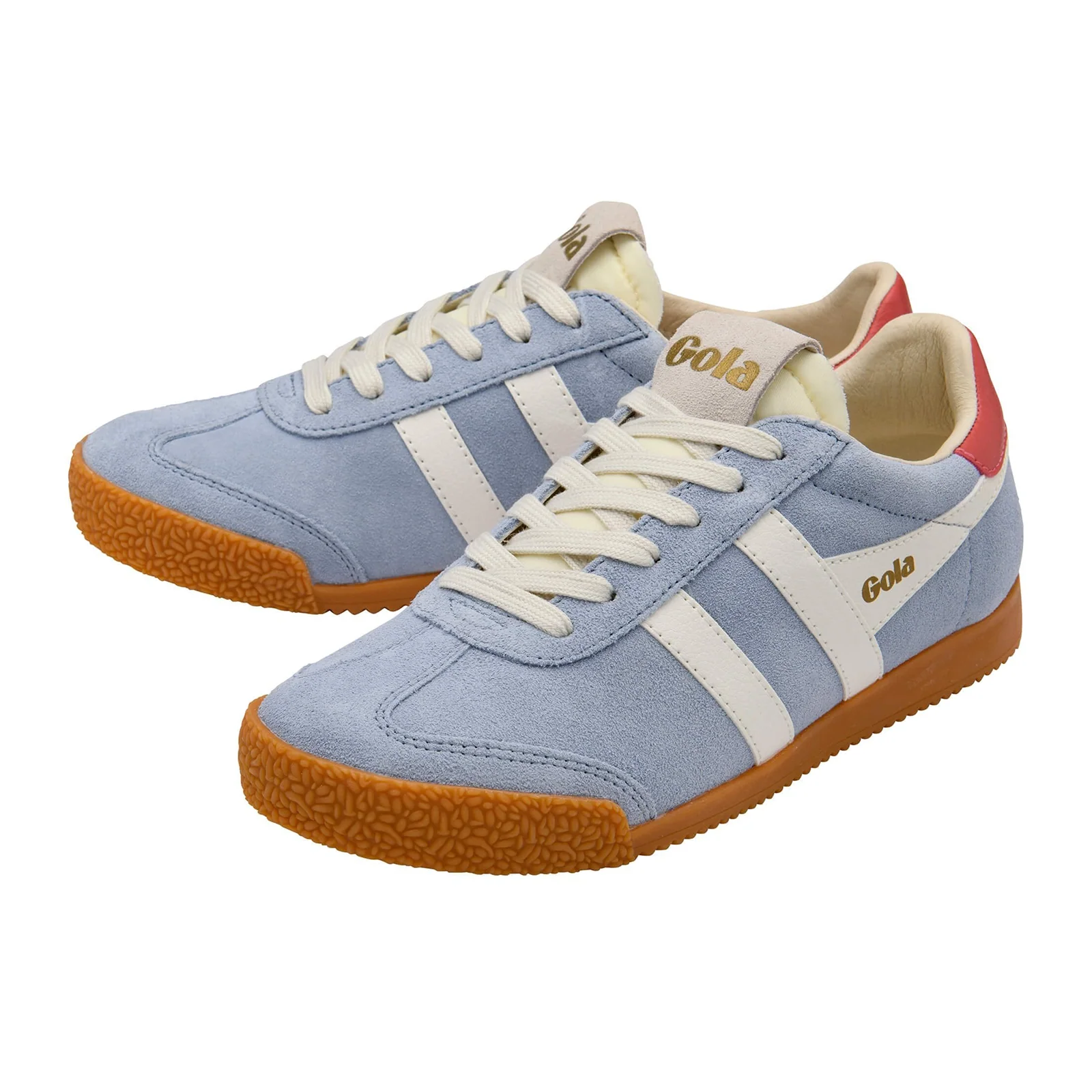 Gola Elan Sneaker (Women) - Air/Off White/Coral - Image 3