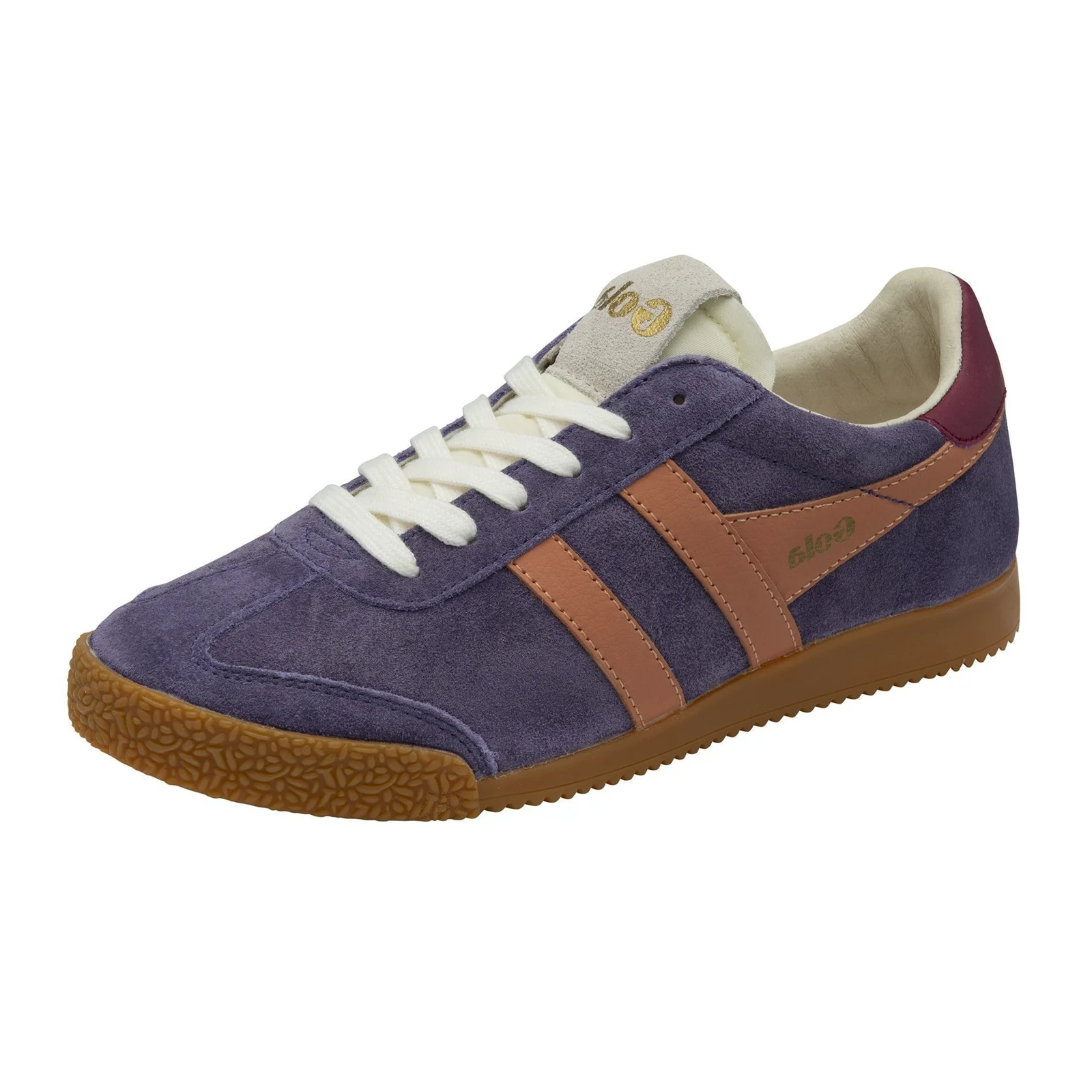 Gola Elan Sneaker (Women) - Plum/Terracotta/Cerise - Image 2