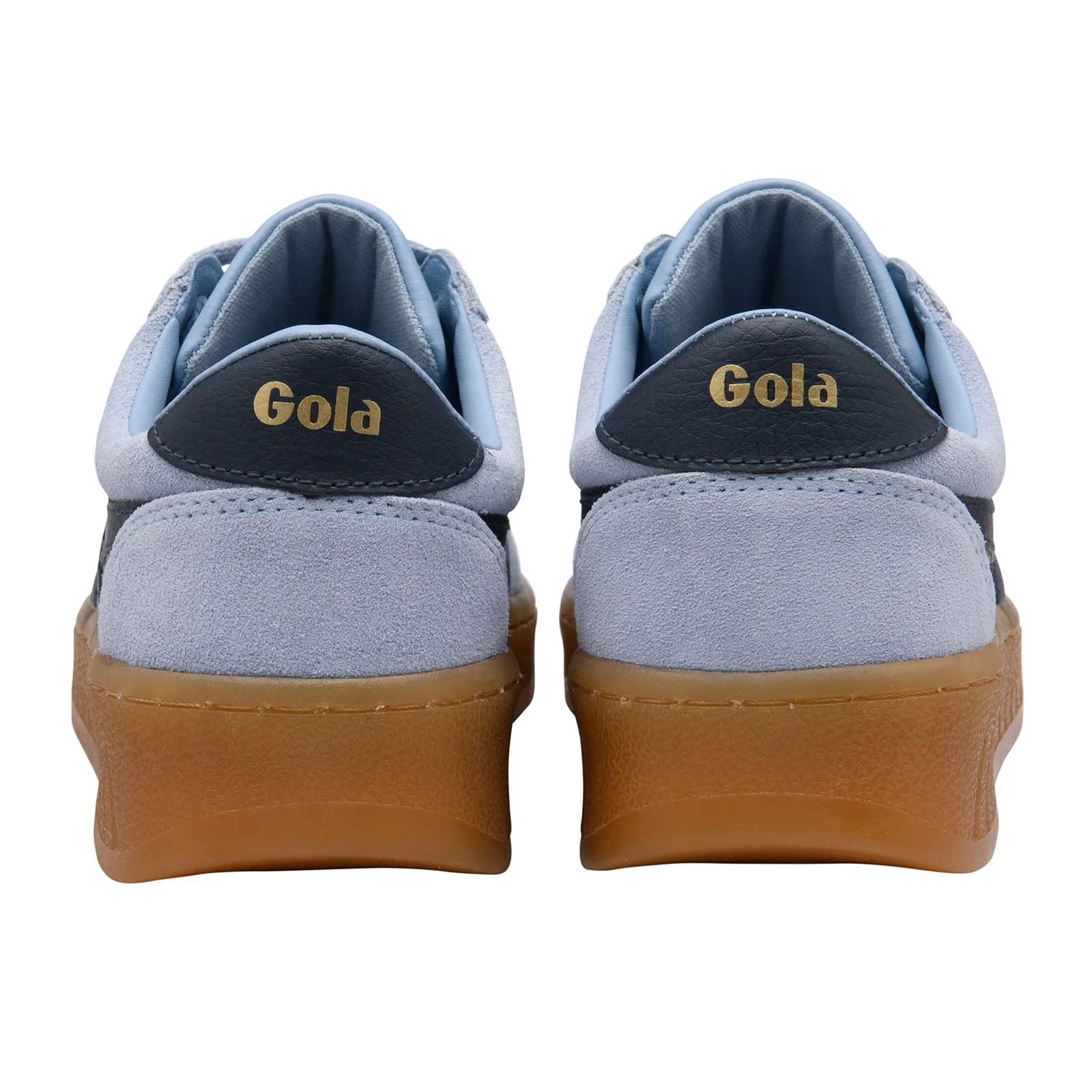 Gola Grandslam Suede Sneaker (Women) - Air/Navy/Gum - Image 4
