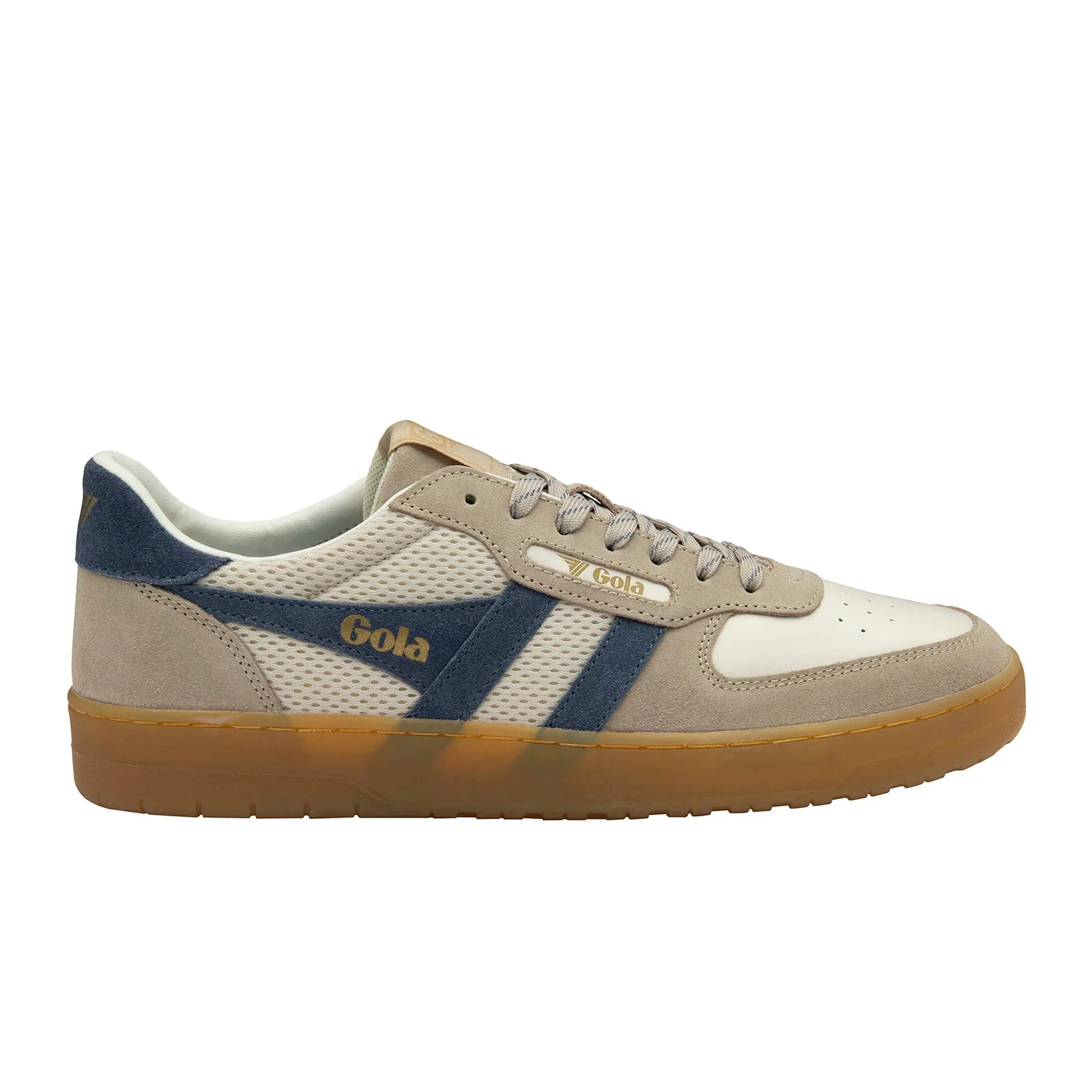 Gola Hawk '83 Sneaker (Men) - Off White/Bone/Moonlight/Gum