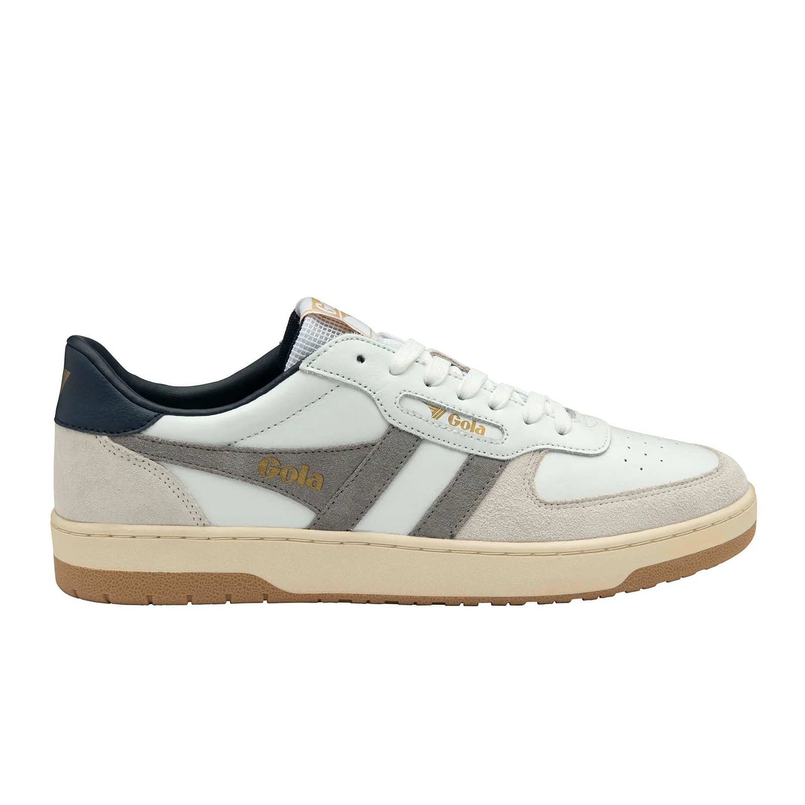 Gola Hawk Sneaker (Men) - White/Cement/Navy