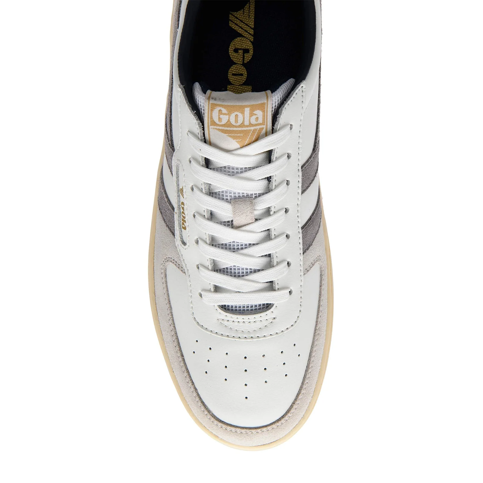 Gola Hawk Sneaker (Men) - White/Cement/Navy - Image 5