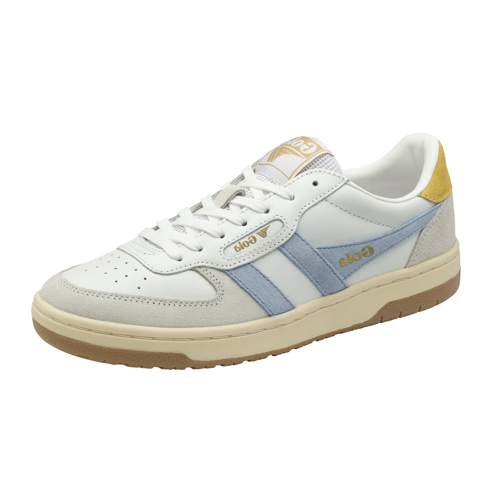 Gola Hawk Sneaker (Women) - White/Air/Pollen - Image 2
