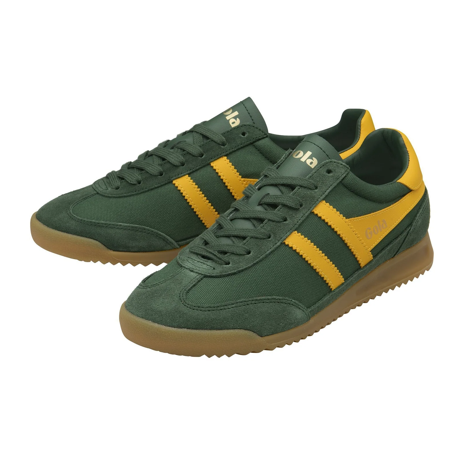 Gola Tornado Sneaker (Men) - Evergreen/Sun - Image 3