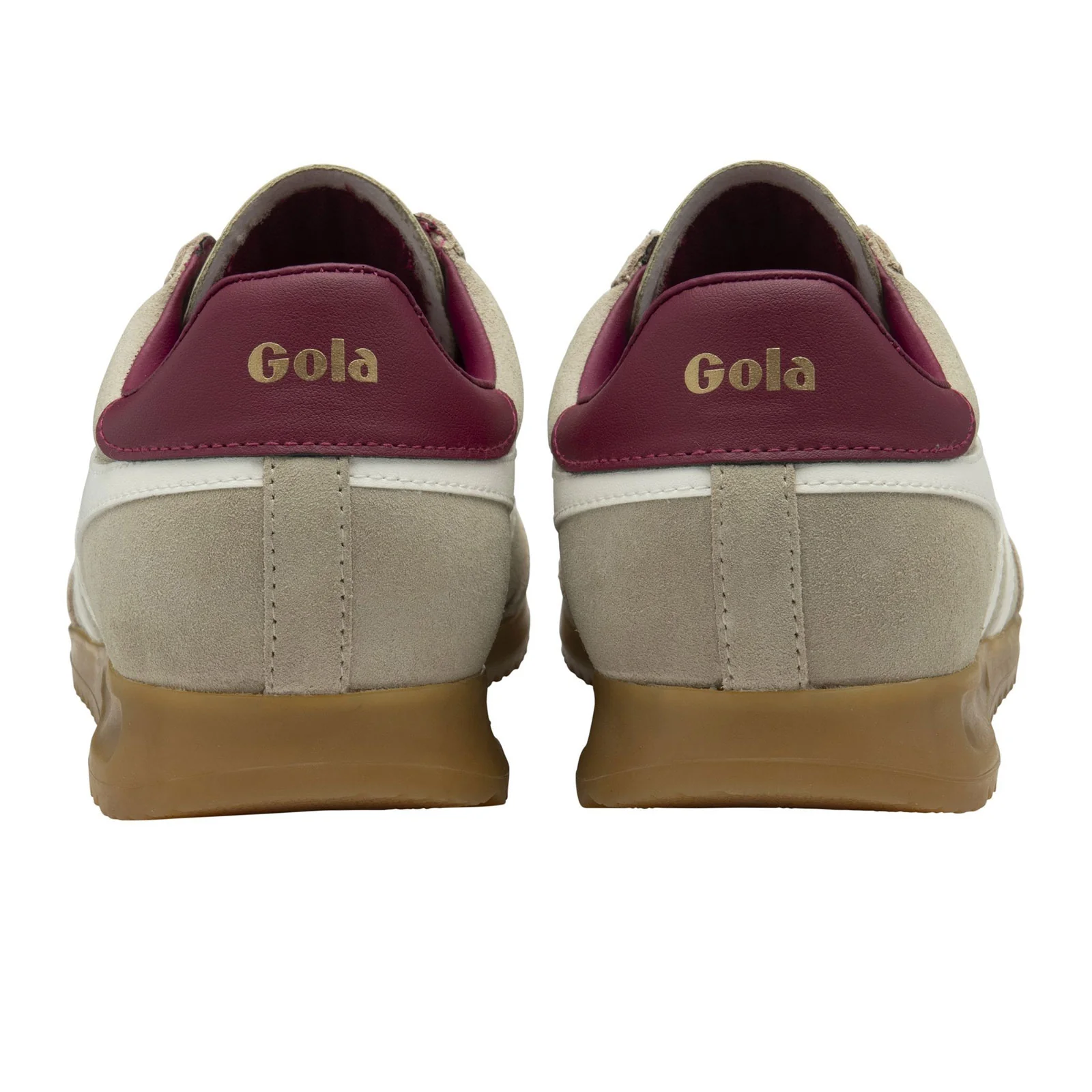 Gola Torpedo Sneaker (Women) - Bone/Off White/Cerise - Image 4