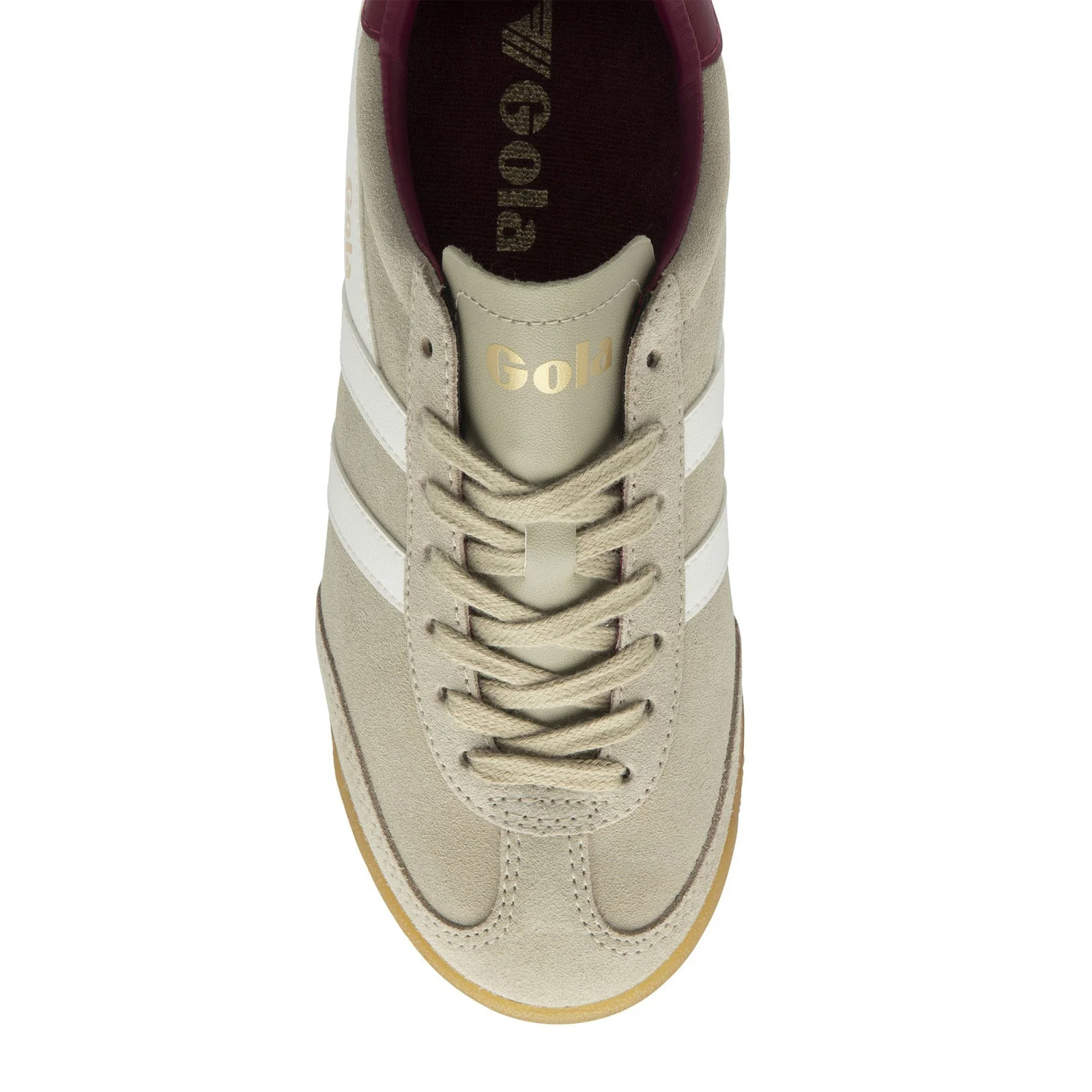 Gola Torpedo Sneaker (Women) - Bone/Off White/Cerise - Image 5