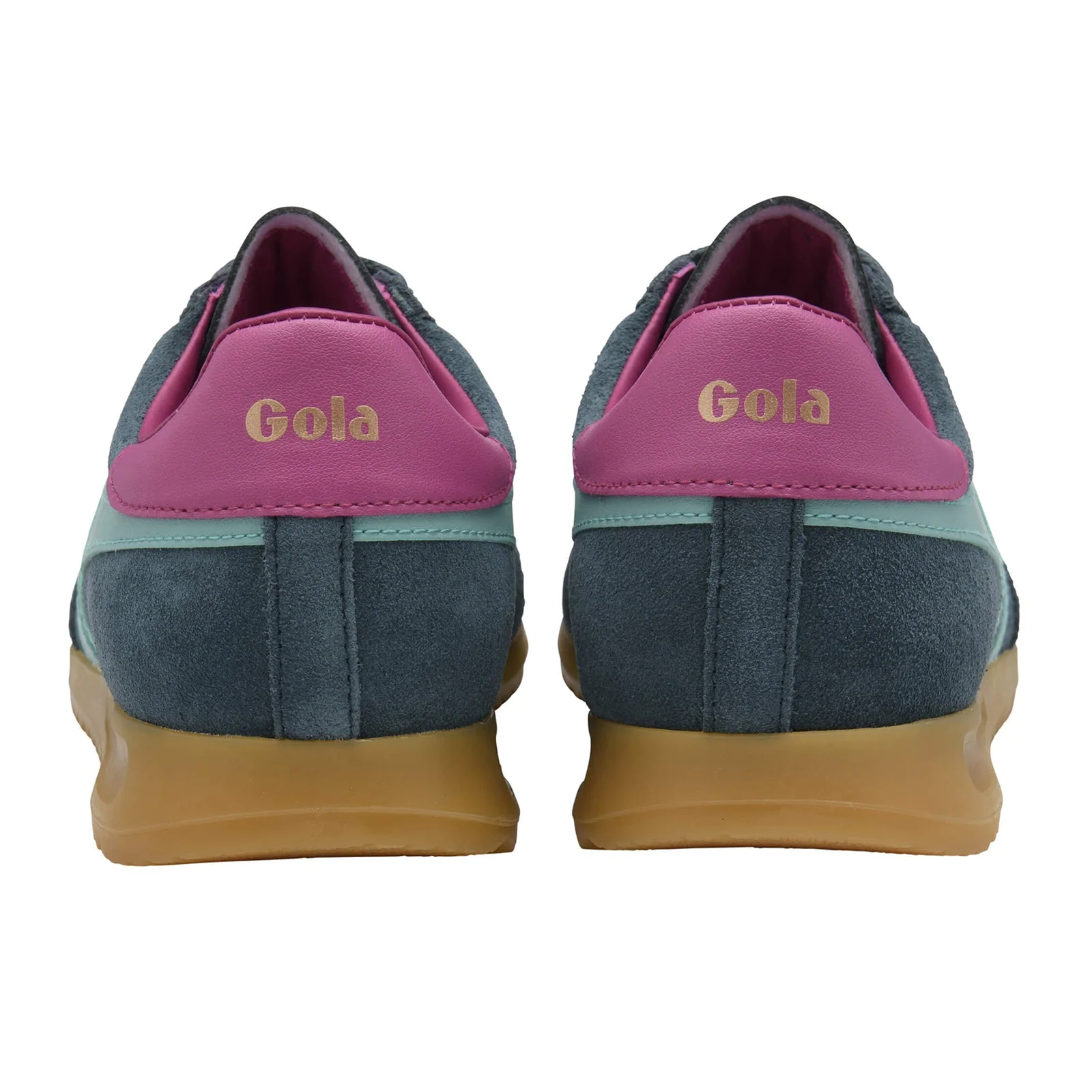Gola Torpedo Sneaker (Women) - Dark Teal/Sea Mist/Fuchsia - Image 4