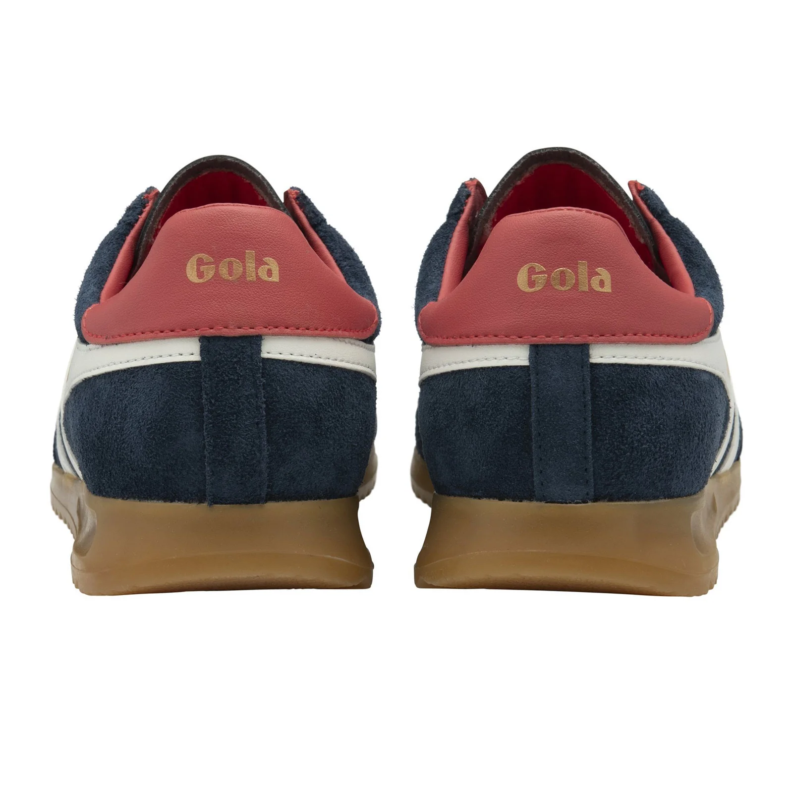Gola Torpedo Sneaker (Women) - Navy/Off White/Coral - Image 4