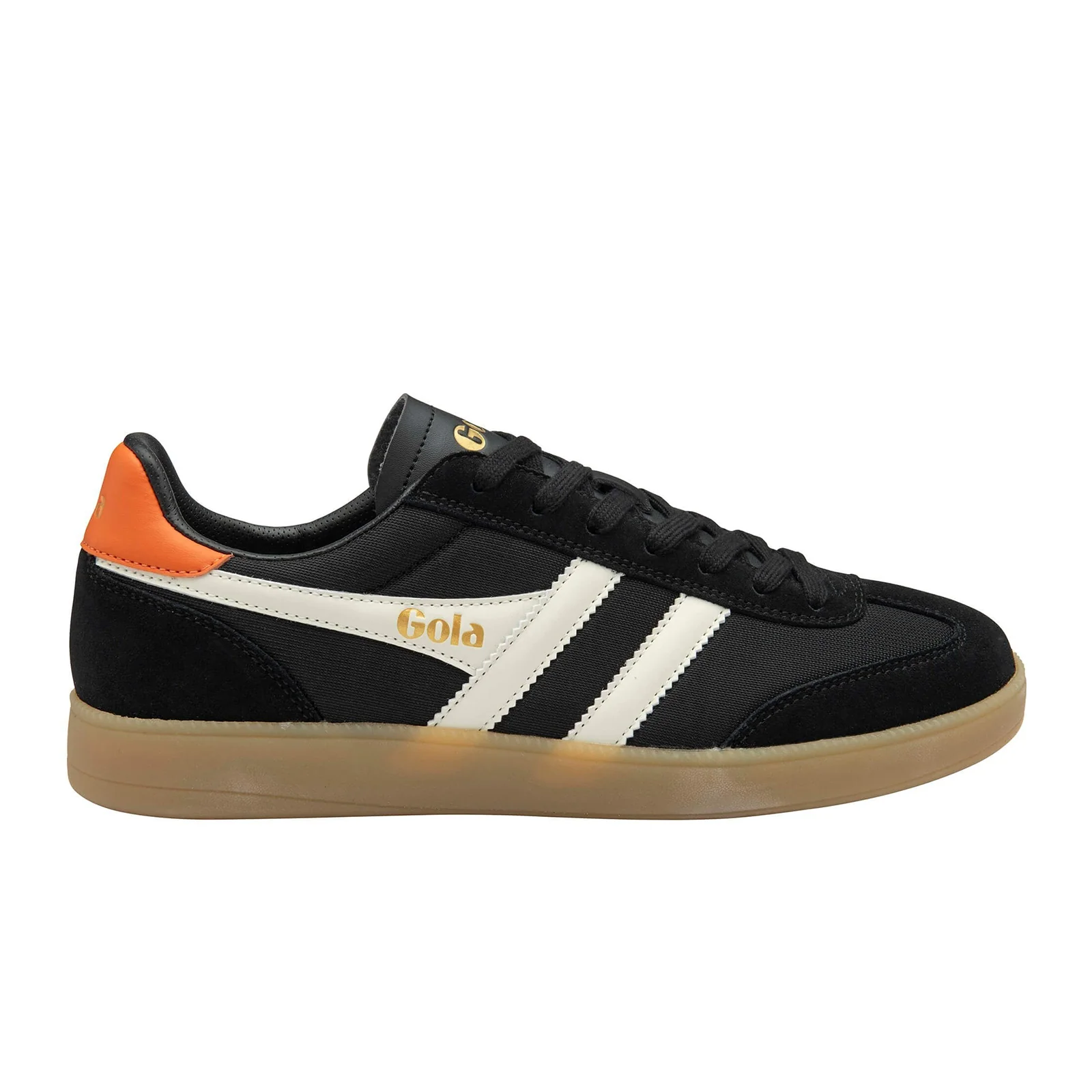 Gola Viper Mesh Sneaker (Men) - Black/Off White/Moody Orange/Gum