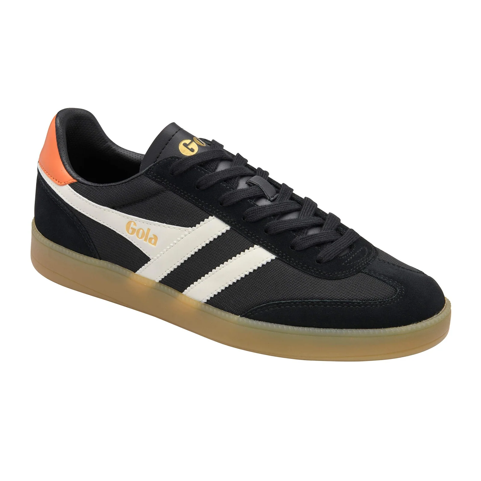 Gola Viper Mesh Sneaker (Men) - Black/Off White/Moody Orange/Gum - Image 2