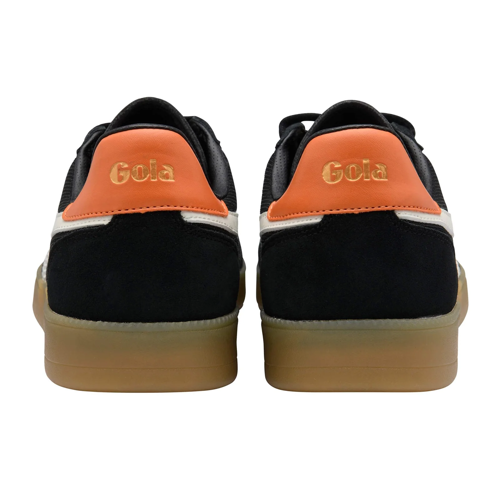Gola Viper Mesh Sneaker (Men) - Black/Off White/Moody Orange/Gum - Image 4
