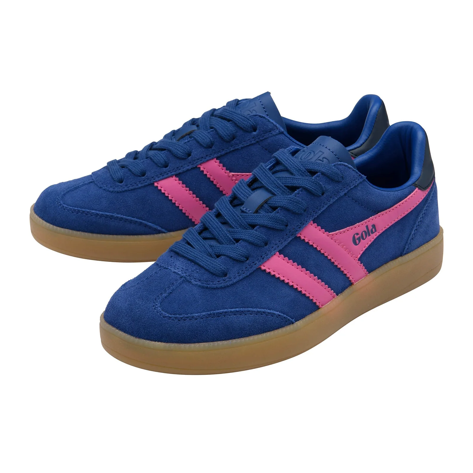 Gola Viper Sneaker (Women) - Deep Blue/Shocking Pink/Navy/Gum - Image 3