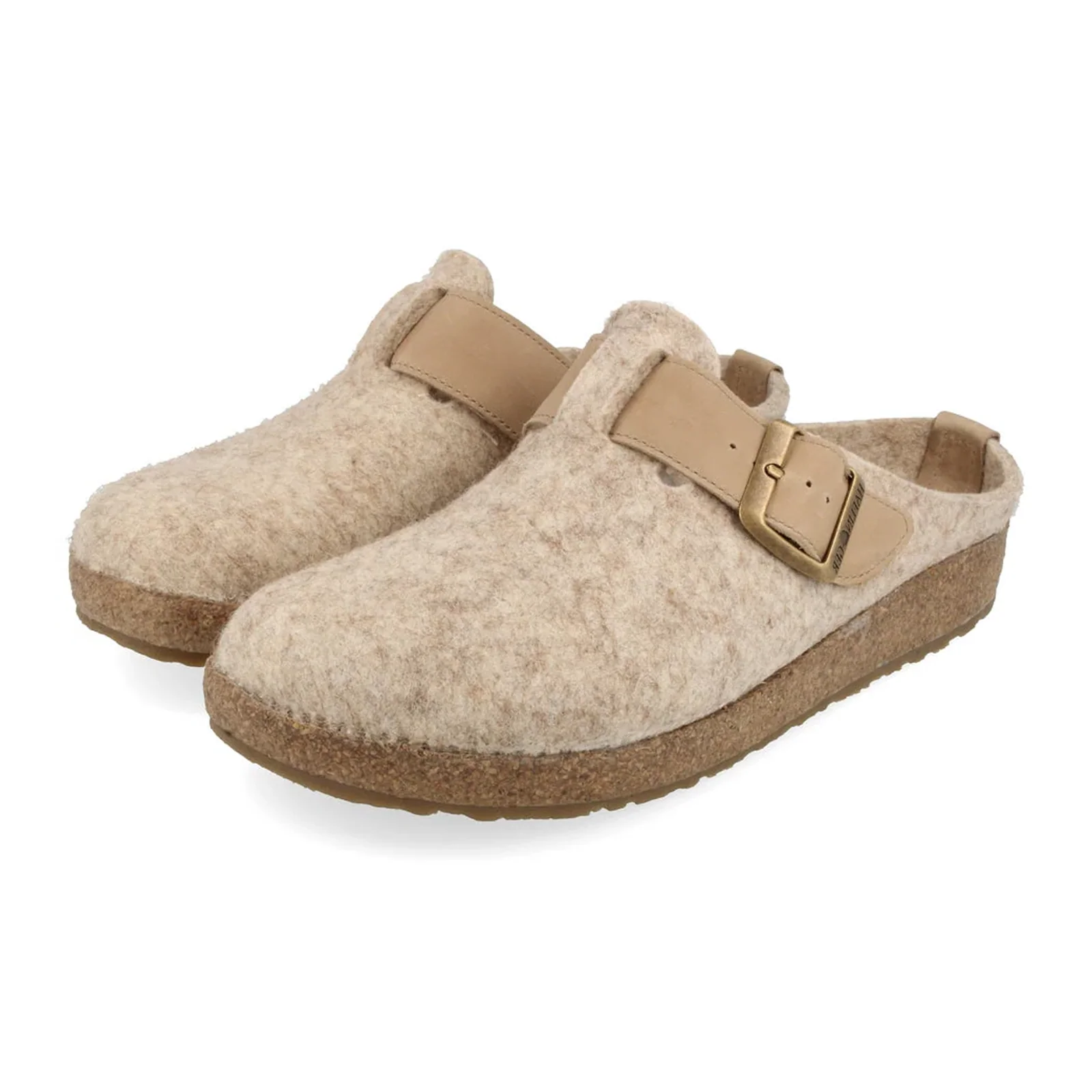Haflinger Buckle Clog (Women) - Natural - Image 2