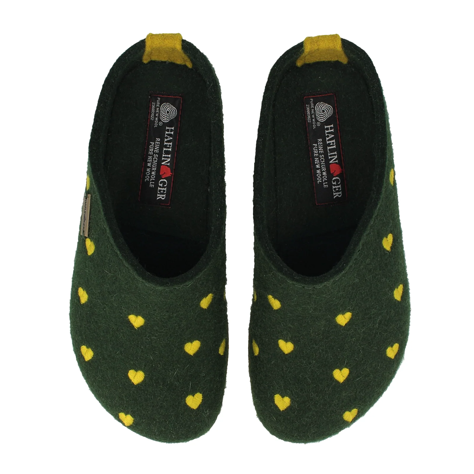 Haflinger Cuoricini Clog (Women) - Spruce - Image 2