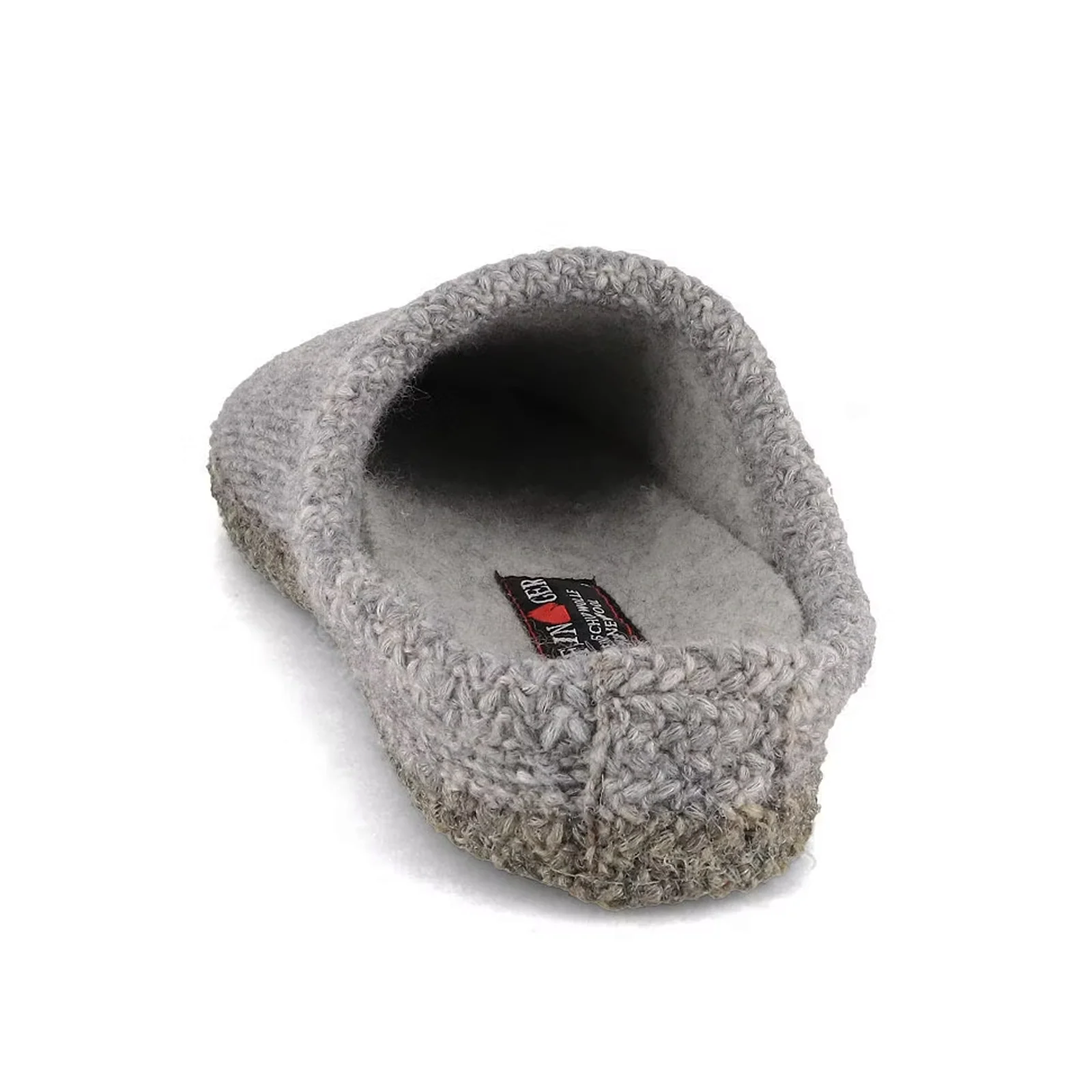 Haflinger De Punto Slipper (Women) - Silver Grey - Image 2