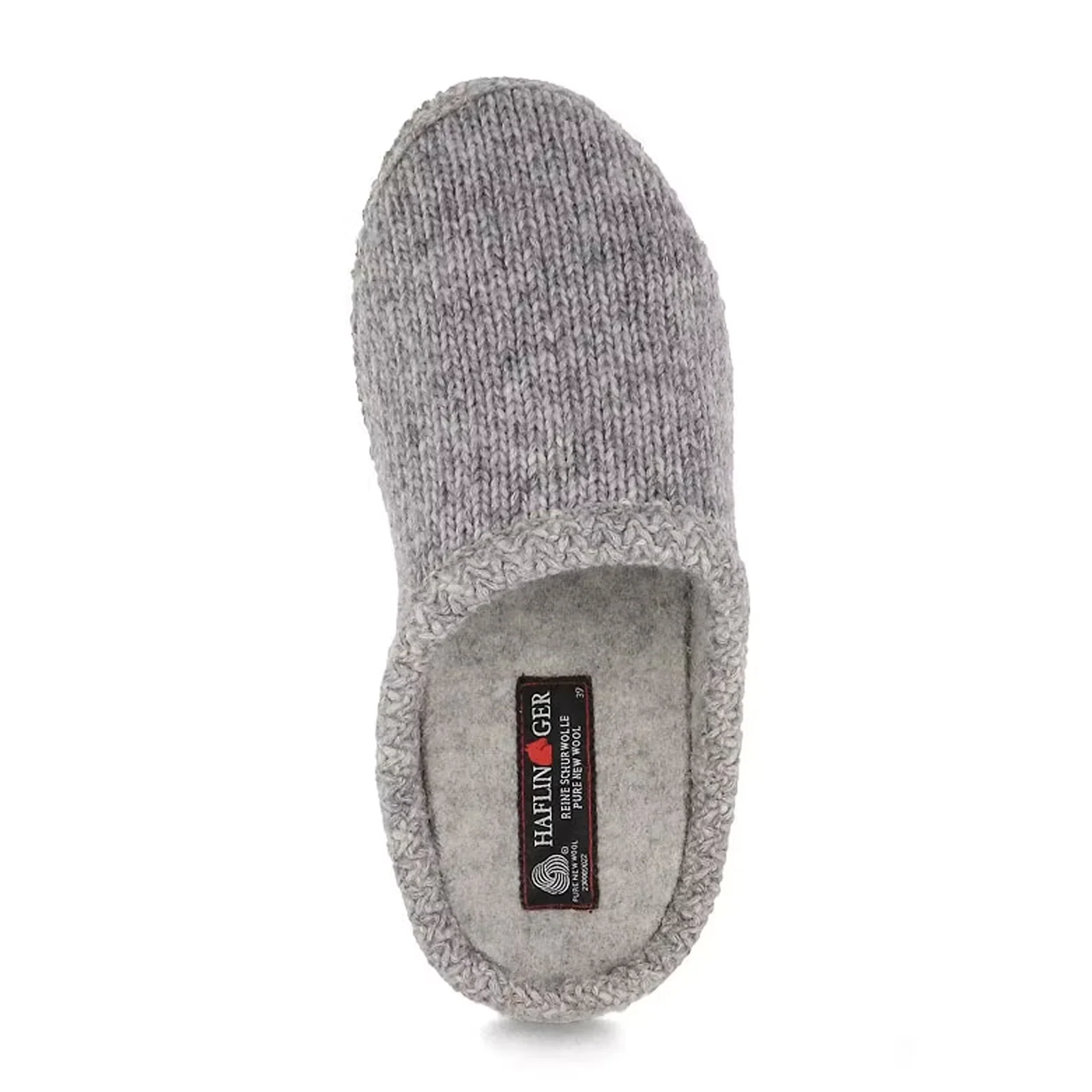 Haflinger De Punto Slipper (Women) - Silver Grey - Image 3
