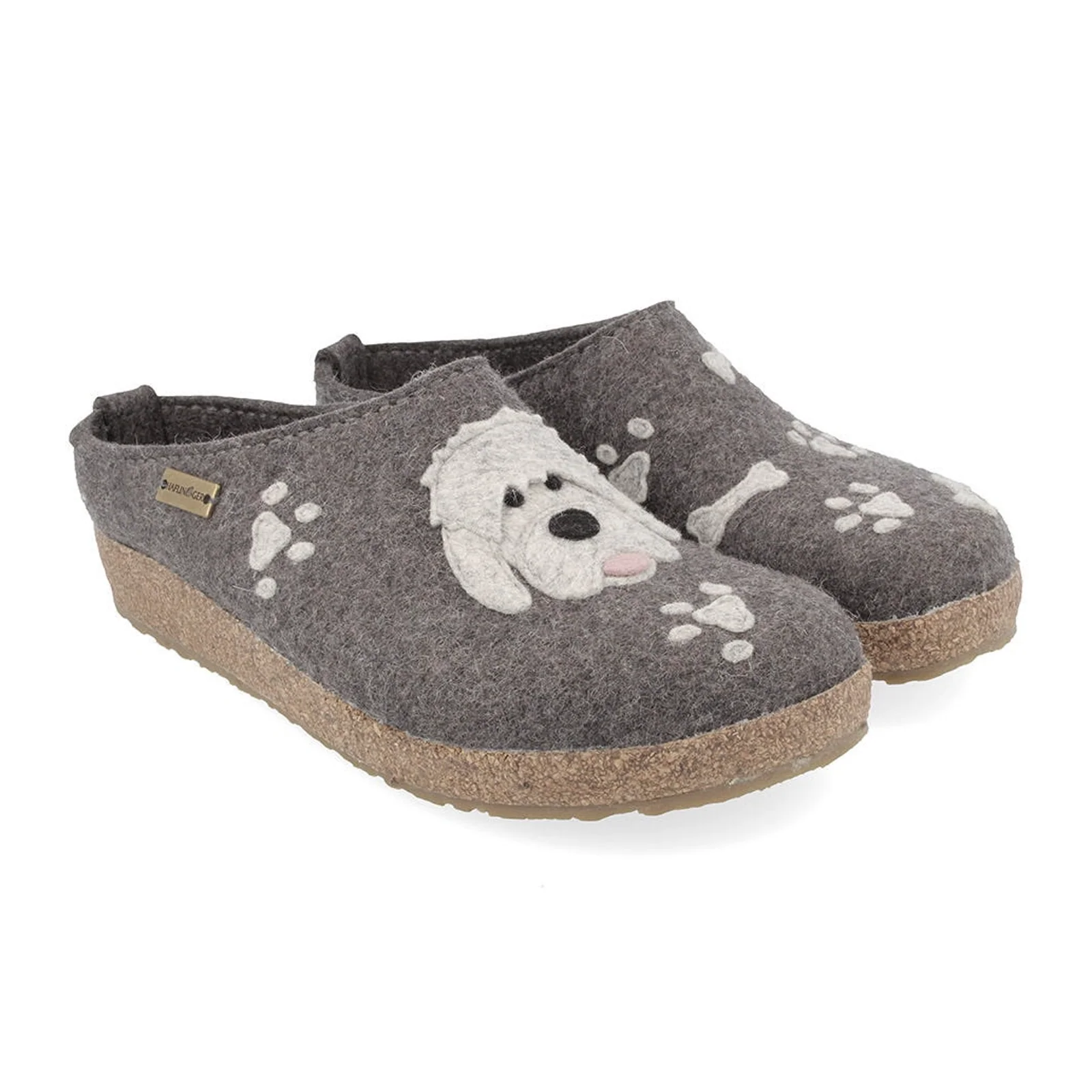 Haflinger Doodle Clog (Women) - Grey