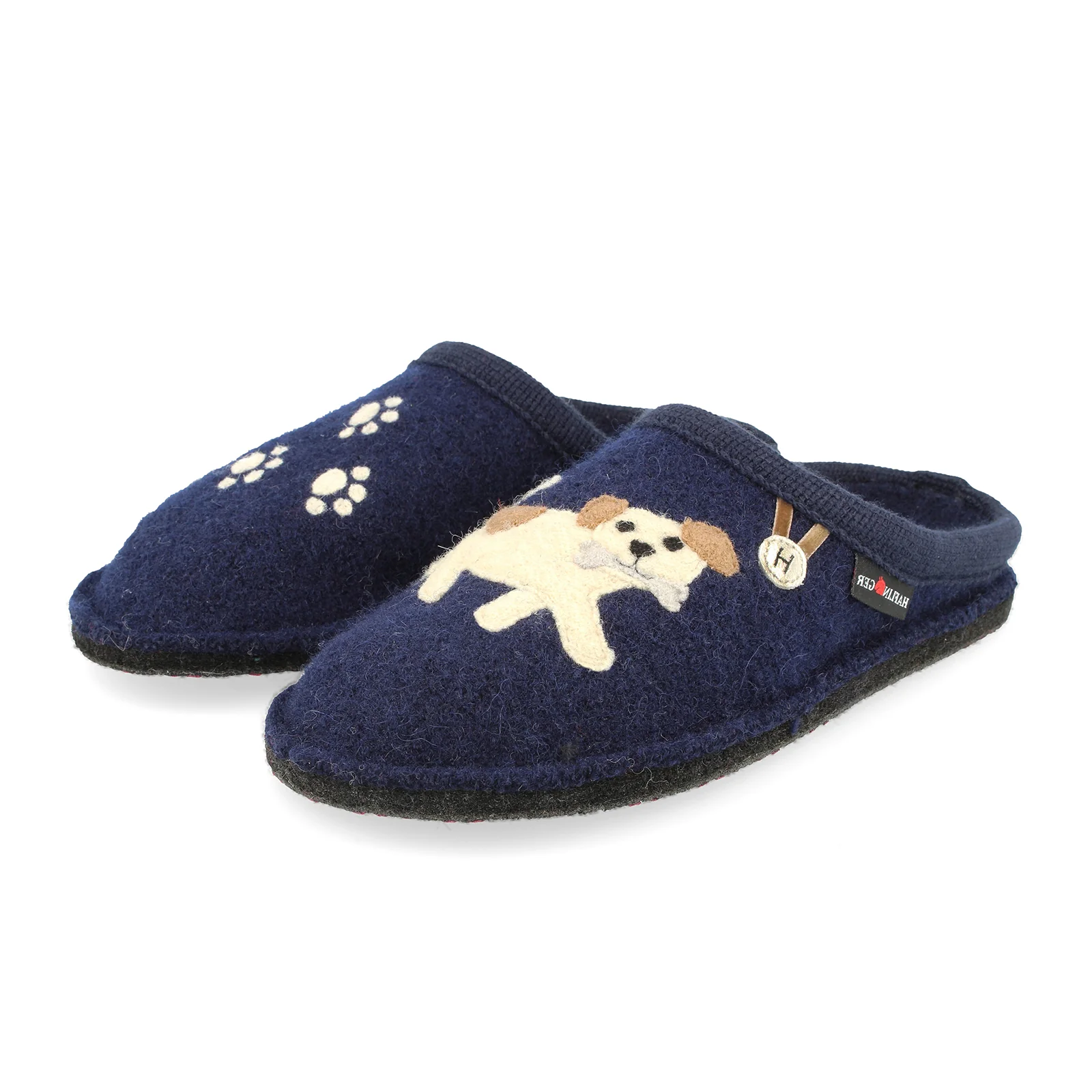Haflinger Fido Slipper (Women) - Navy - Image 2