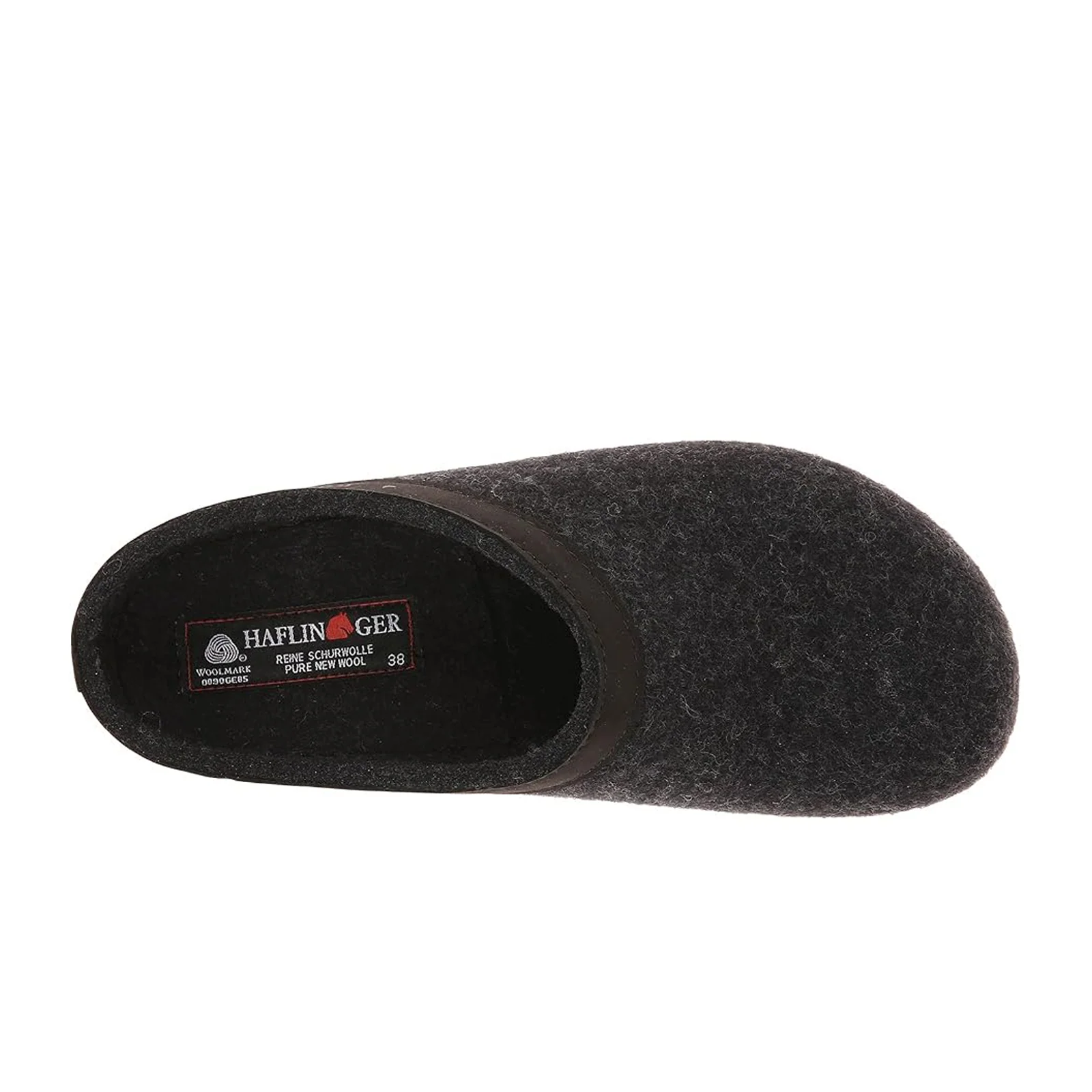 Haflinger GZL Clog (Unisex) - Charcoal - Image 4