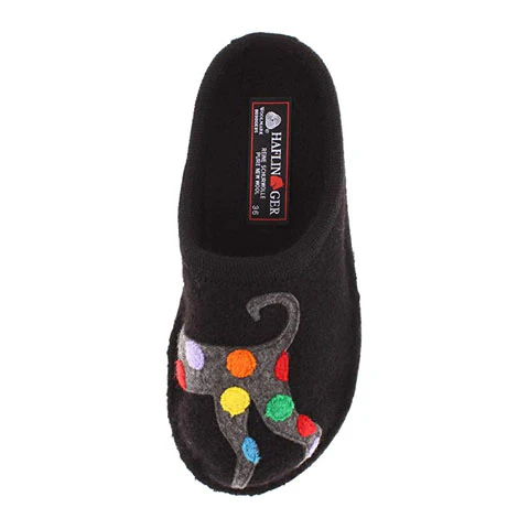 Haflinger Jack Slipper (Women) - Black - Image 3